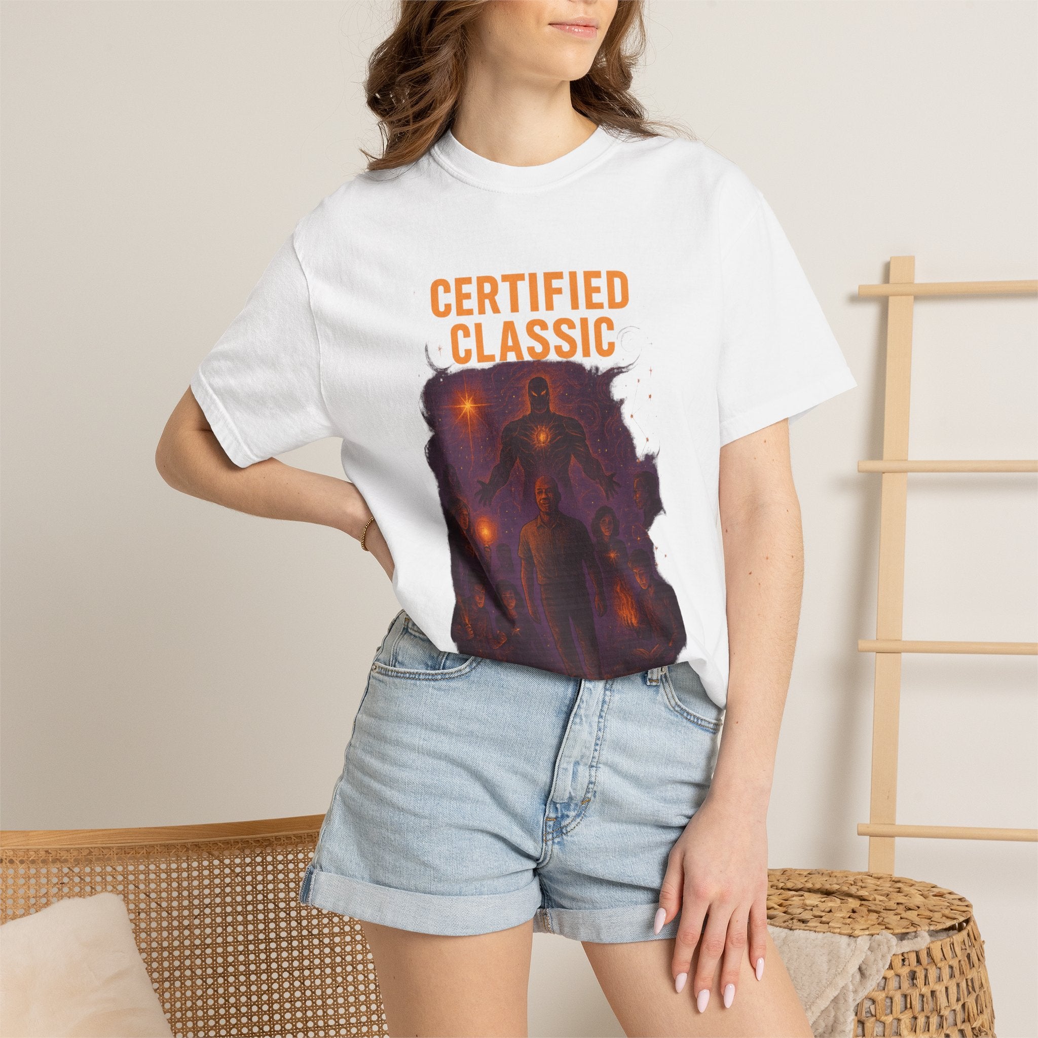 PRB Certified Classic shirt | Retro horror silhouette design by Printify