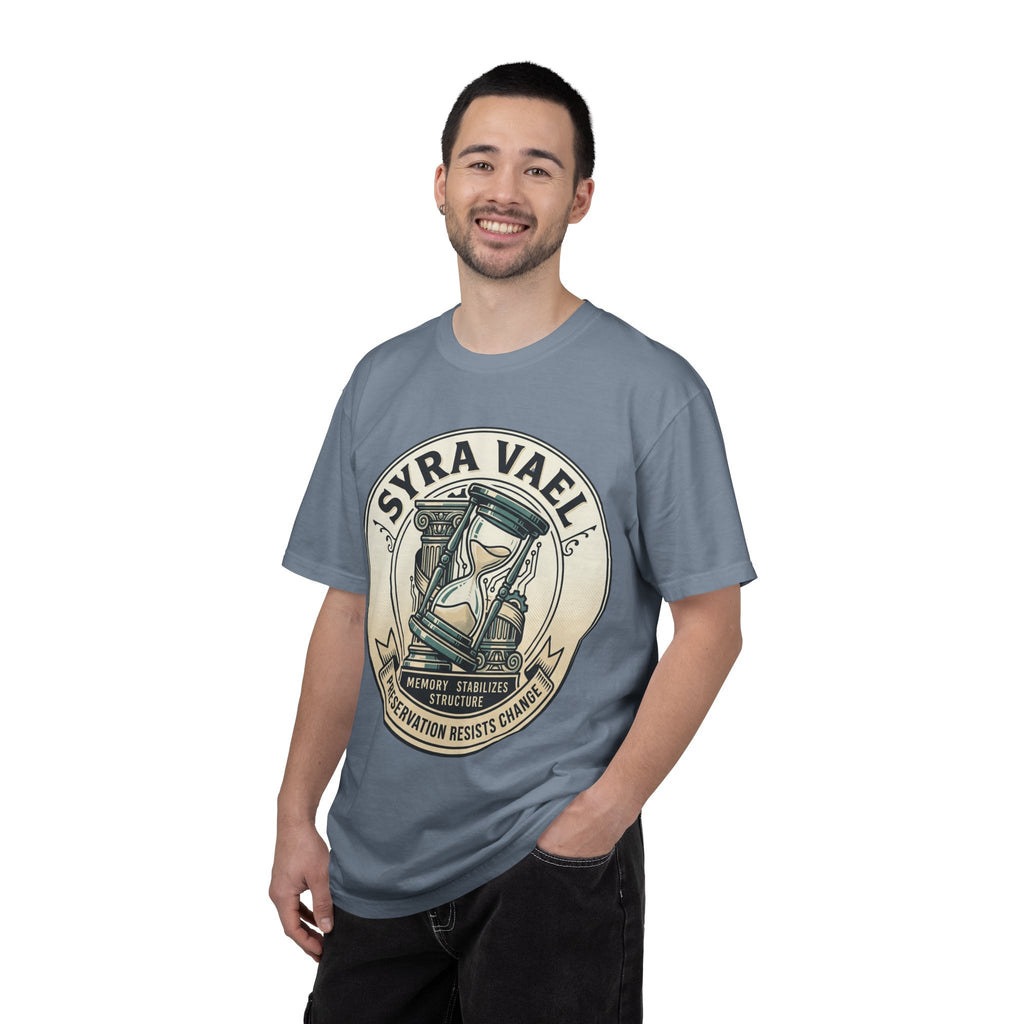 Power Runs Black PRB Syra Vael Hourglass Emblem T-Shirt by Printify