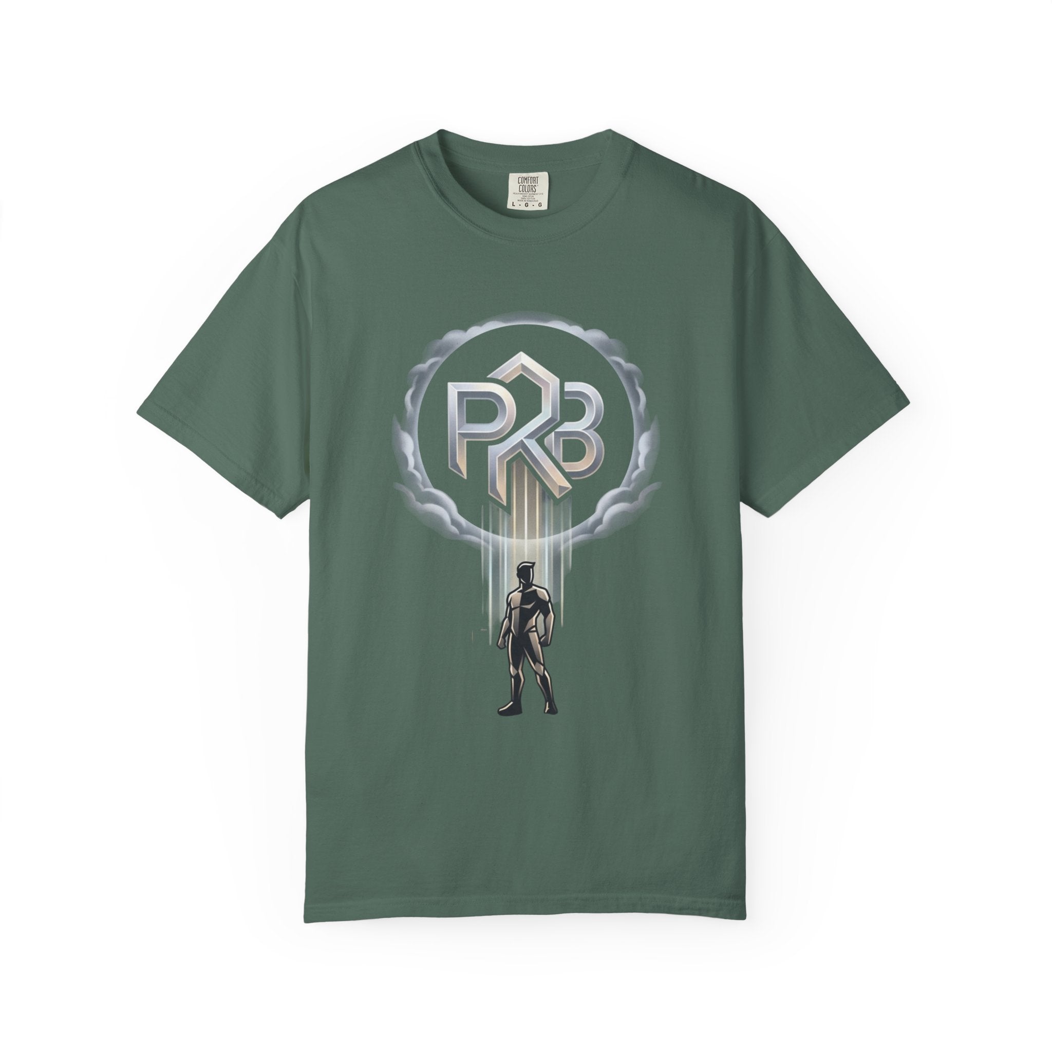PRB Warrior Emblem Graphic Tee | Vintage Logo Shirt for Gamers & Fantasy Fans by Printify