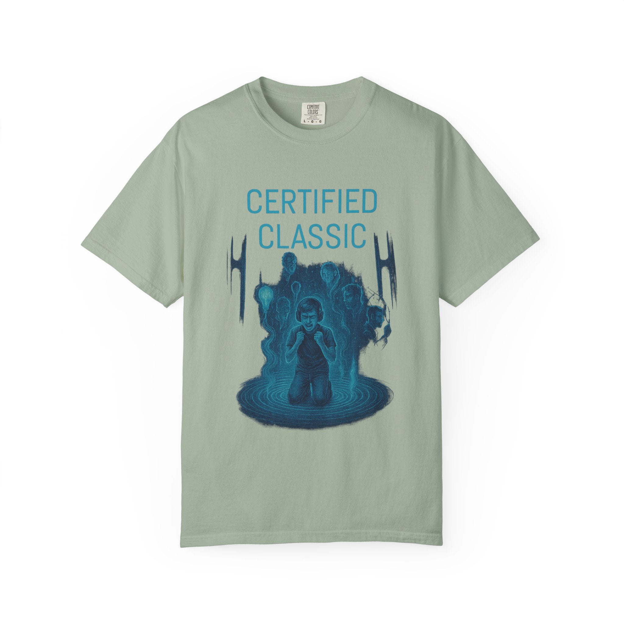 PRB Certified Classic T-Shirt – Retro Sci‑Fi Graphic Tee by Power Runs Black