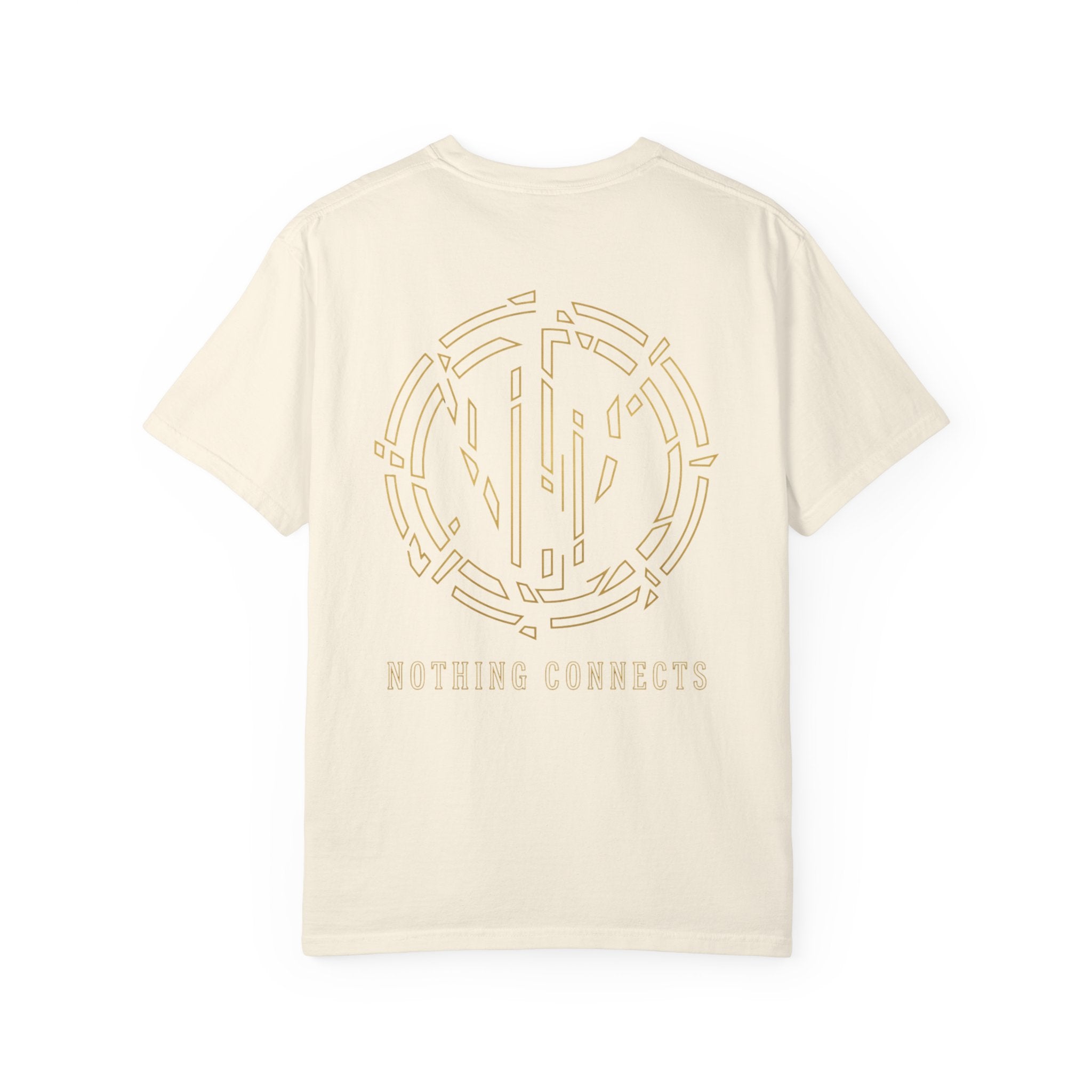 Power Runs Black PRB Cael Mór Symbol T-Shirt — ‘Nothing Connects’ Minimal Graphic Tee by Power Runs Black