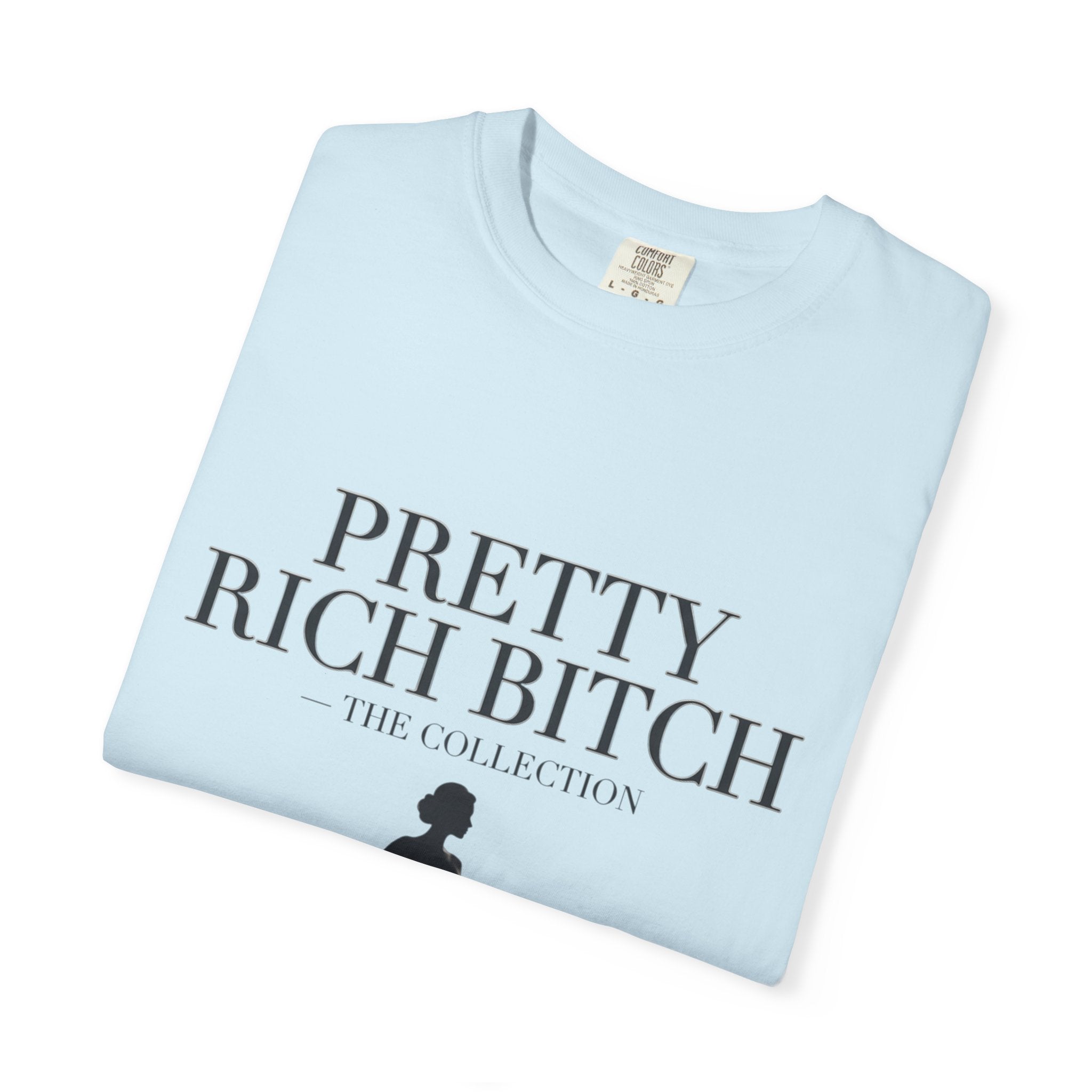 Pretty Rich Bitch The Collection by PRB Tee — Feminine Confidence Graphic T-Shirt by Power Runs Black