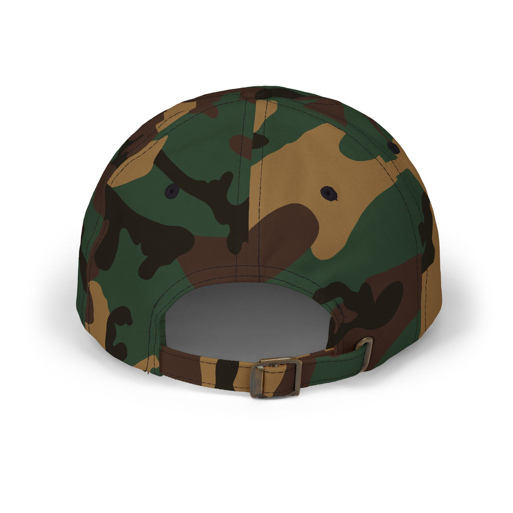 PRB Dad Cap — Vintage Crest Embroidered Baseball Hat by Printify