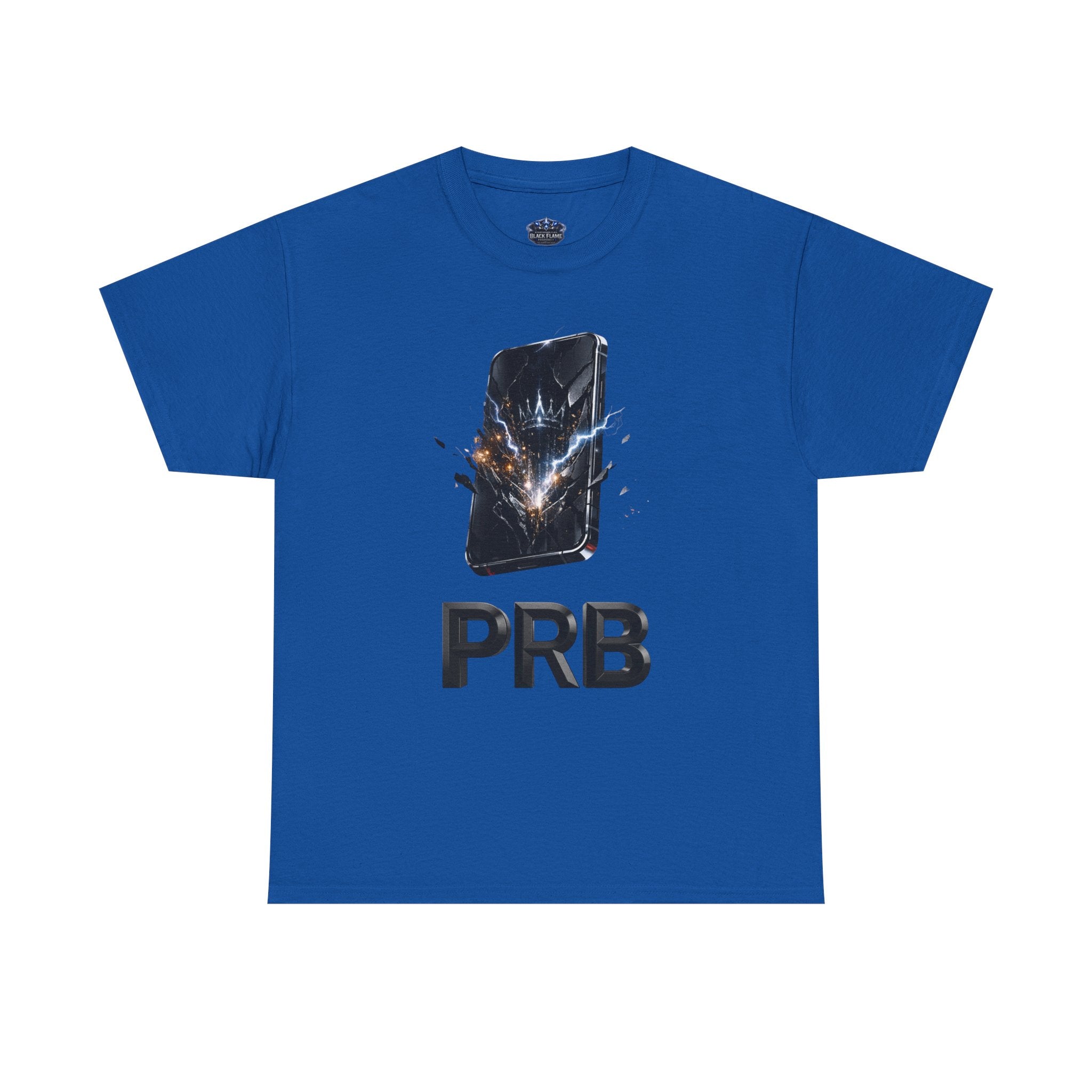 PRB Phone Smash Graphic Tee by Power Runs Black