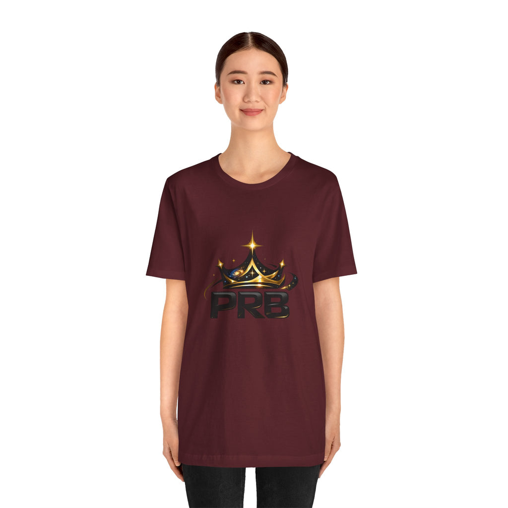PRB Crown Tee — Graphic Logo T-Shirt by Power Runs Black