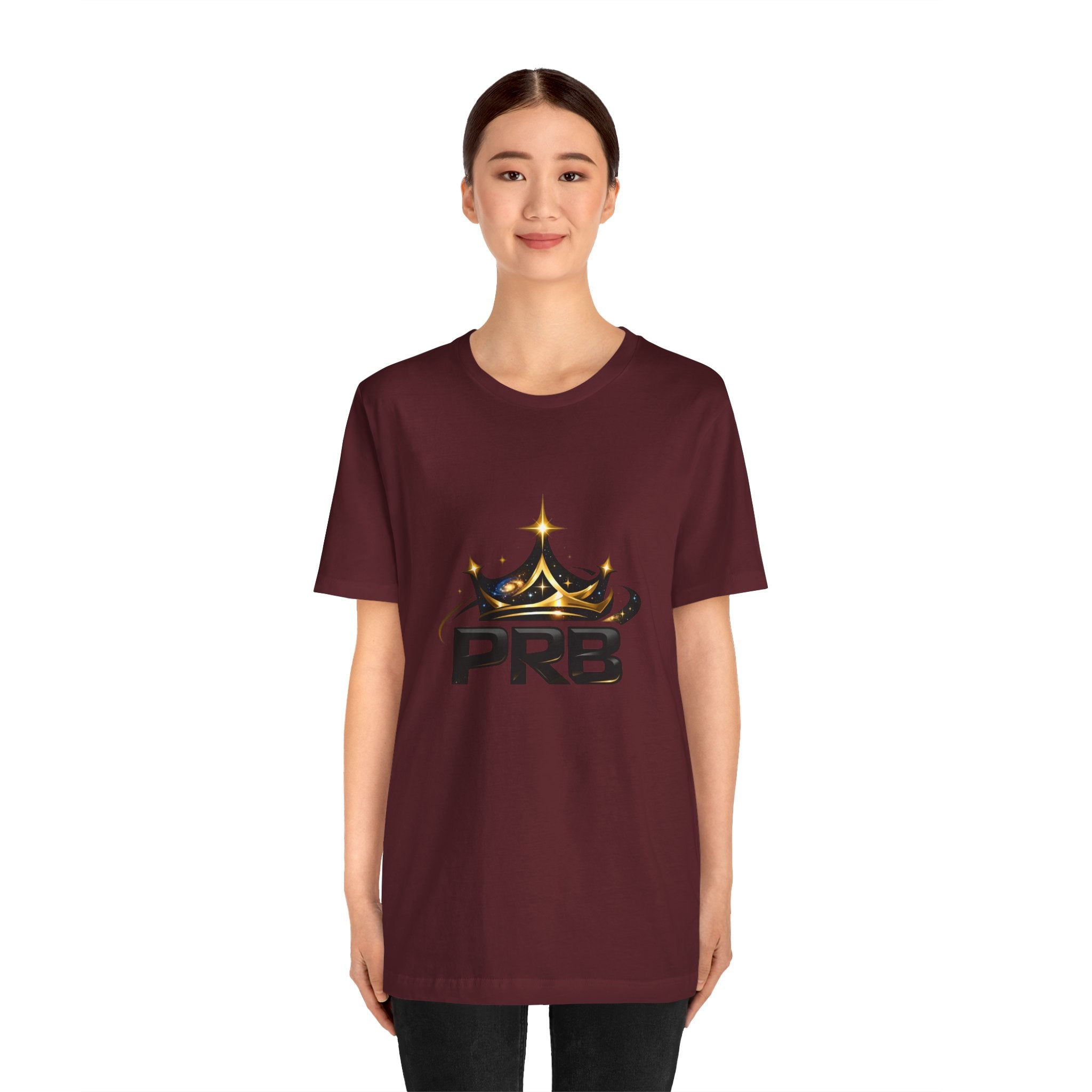 PRB Crown Tee — Graphic Logo T-Shirt by Power Runs Black