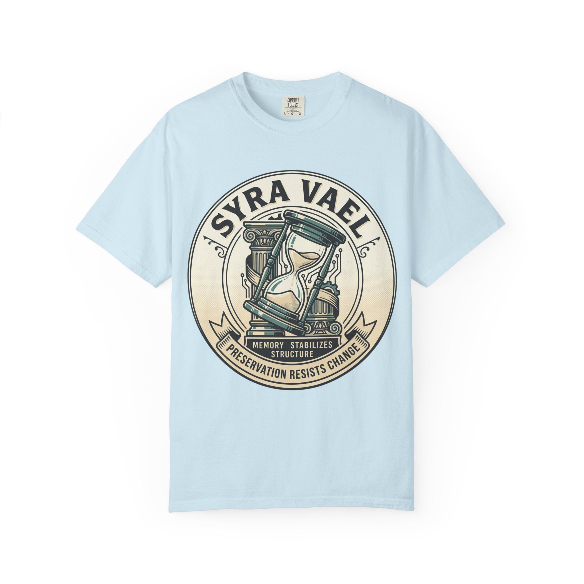Power Runs Black PRB Syra Vael Hourglass Emblem T-Shirt by Power Runs Black