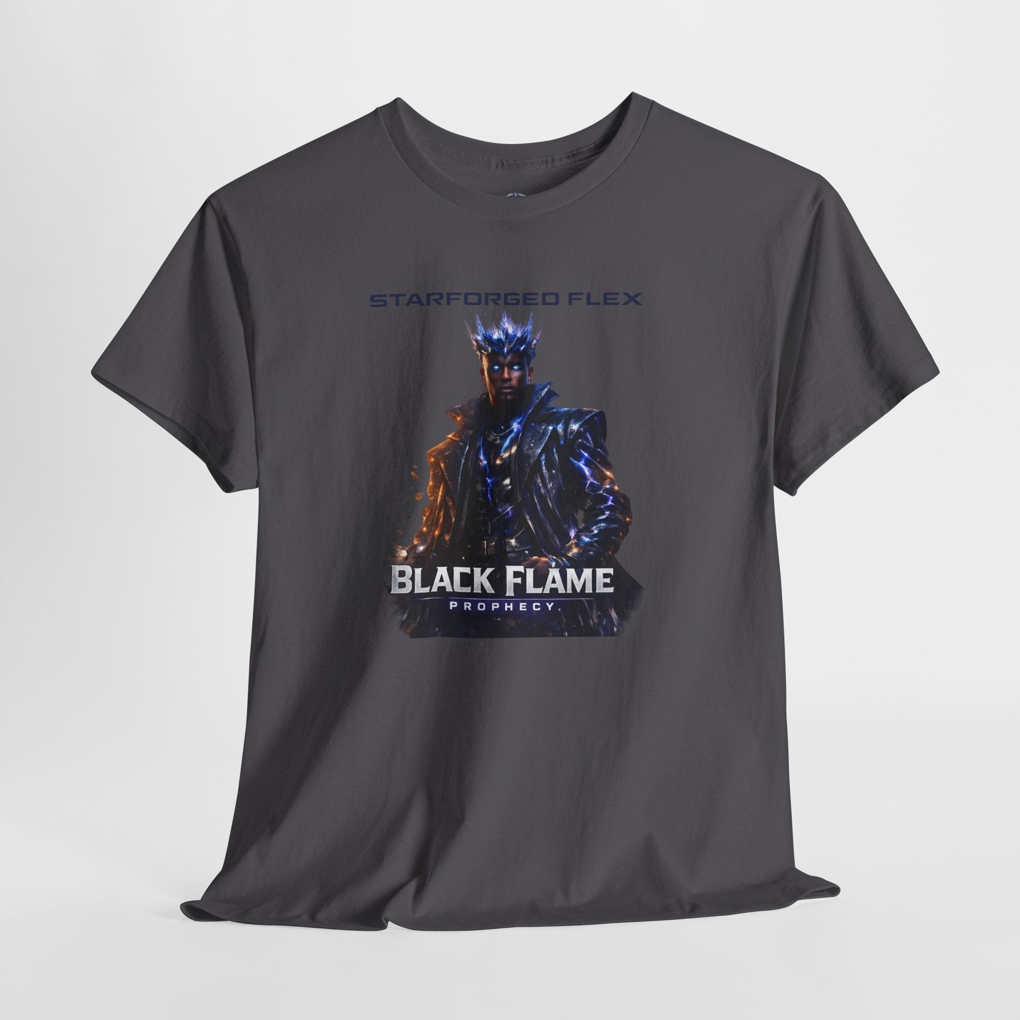 Power Runs Black PRB Starforged Flex : Black Flame Prophecy by Printify