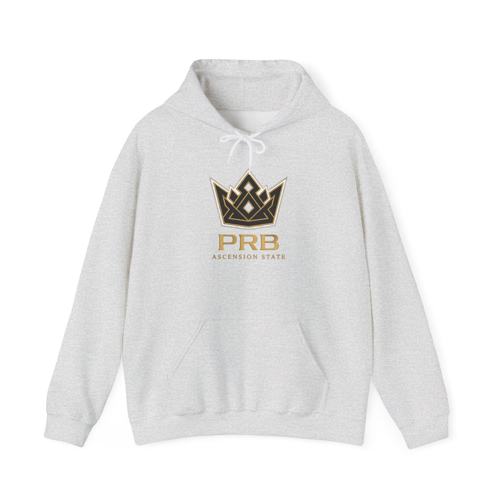 Power Runs Black PRB Logo hoodie Ascension State CROWN design by Power Runs Black