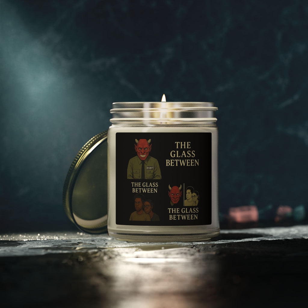 PRB The Glass Between Scented Candle — Coconut Apricot Wax (4oz/9oz) by Power Runs Black