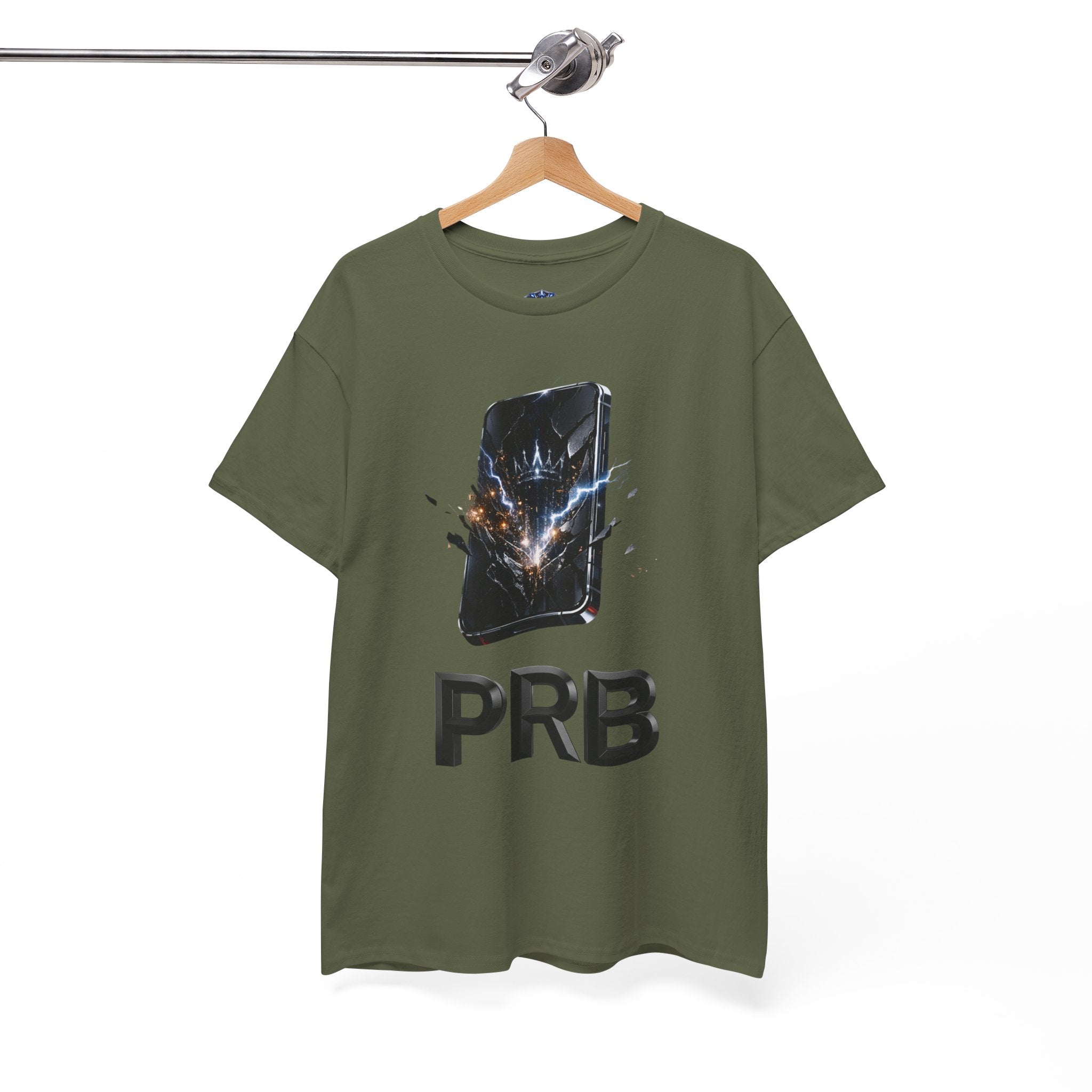 PRB Phone Smash Graphic Tee by Printify