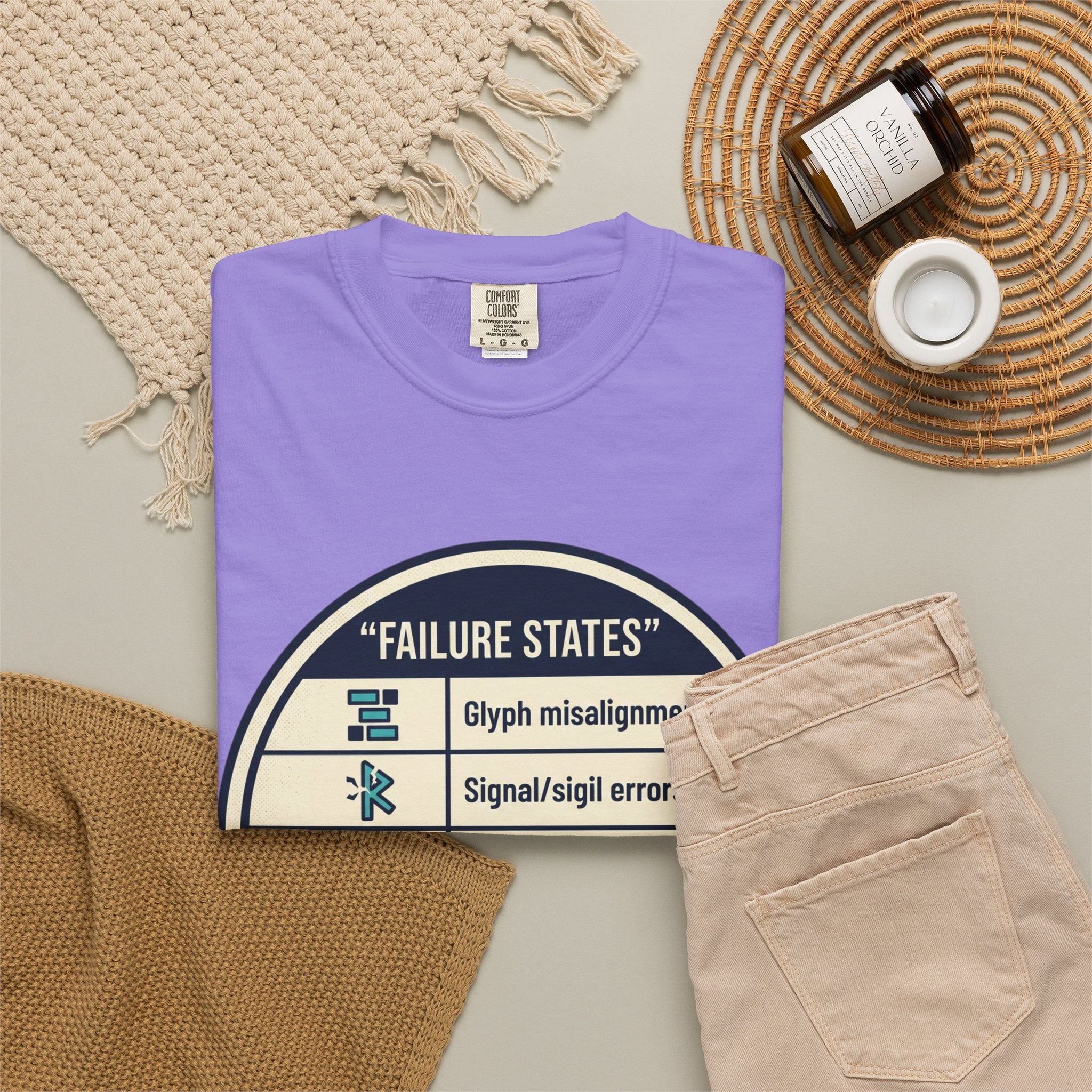 Power Runs Black PRB Failure States T-Shirt — Sci‑Fi Status Badge Graphic Tee by Power Runs Black