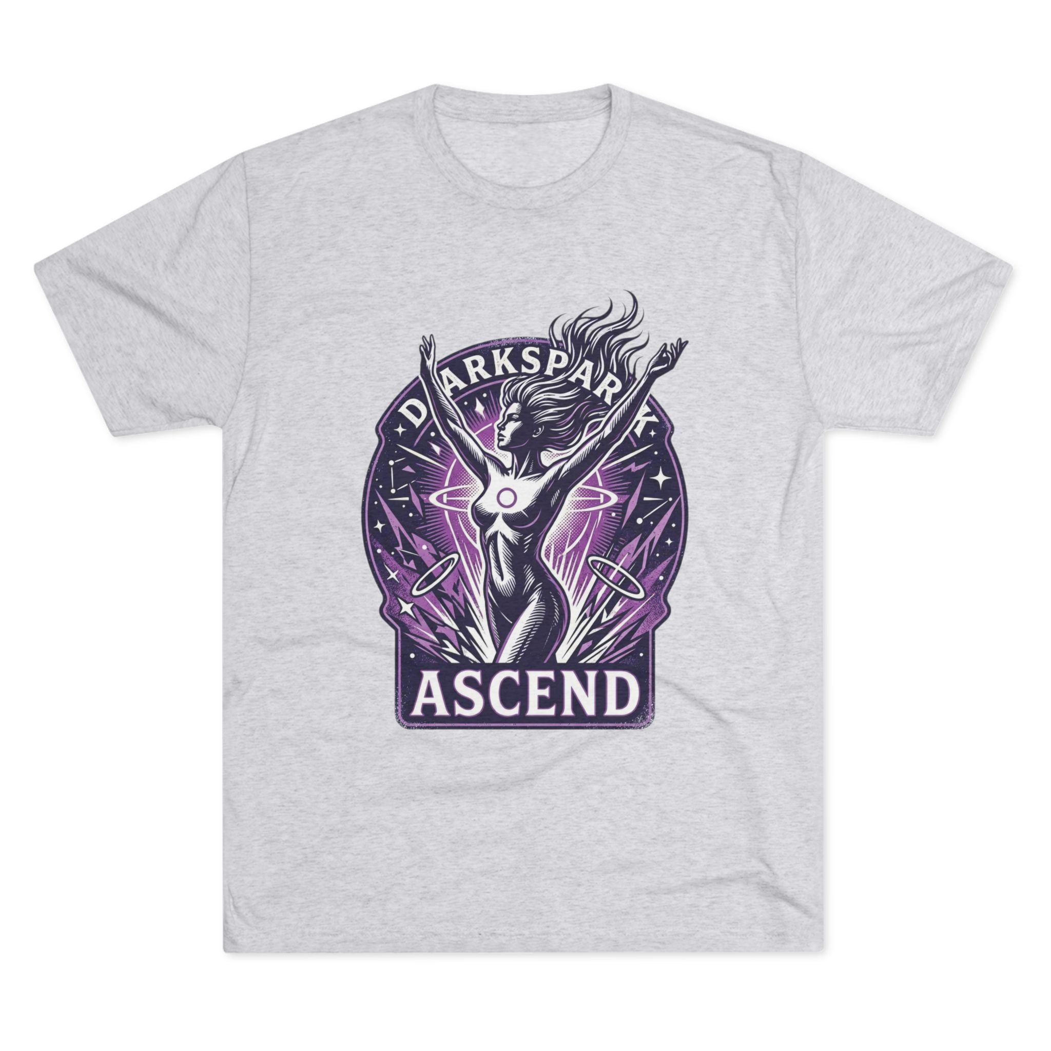 Power Runs Black PRB Ascend Space Goddess Tee — "Parkspark Ascend" Retro Sci‑Fi Graphic T-Shirt by Power Runs Black