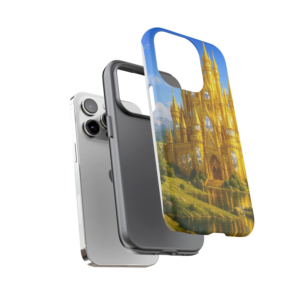 PRB Golden Castle iPhone Case | Fantasy Palace Phone Case by Printify