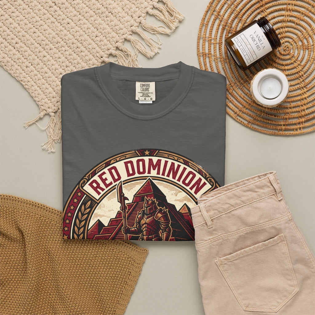 Power Runs Black PRB Red Dominion 'Right Side' Graphic T-Shirt by Power Runs Black