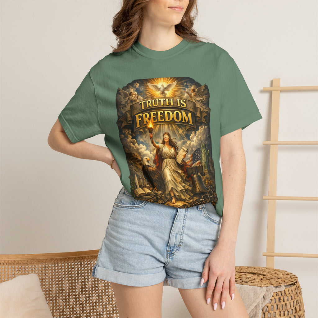 PRB Truth Is Freedom Graphic T-Shirt by Power Runs Black