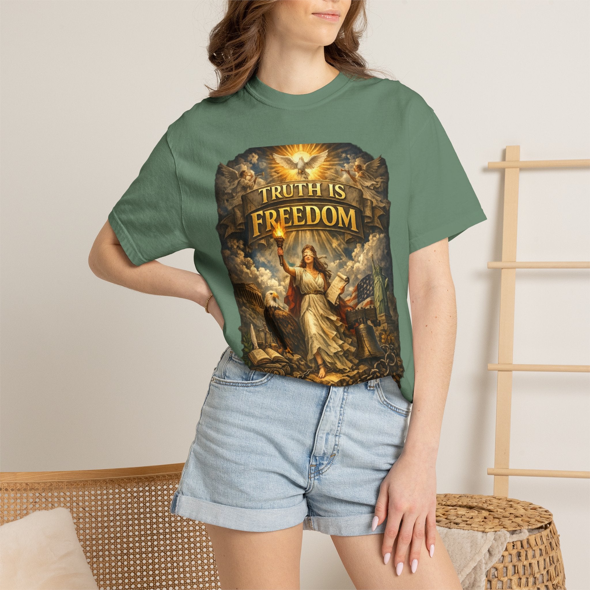 PRB Truth Is Freedom Graphic T-Shirt by Power Runs Black