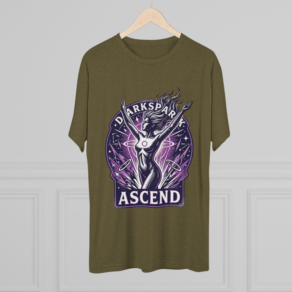 Power Runs Black PRB Ascend Space Goddess Tee — "Parkspark Ascend" Retro Sci‑Fi Graphic T-Shirt by Power Runs Black