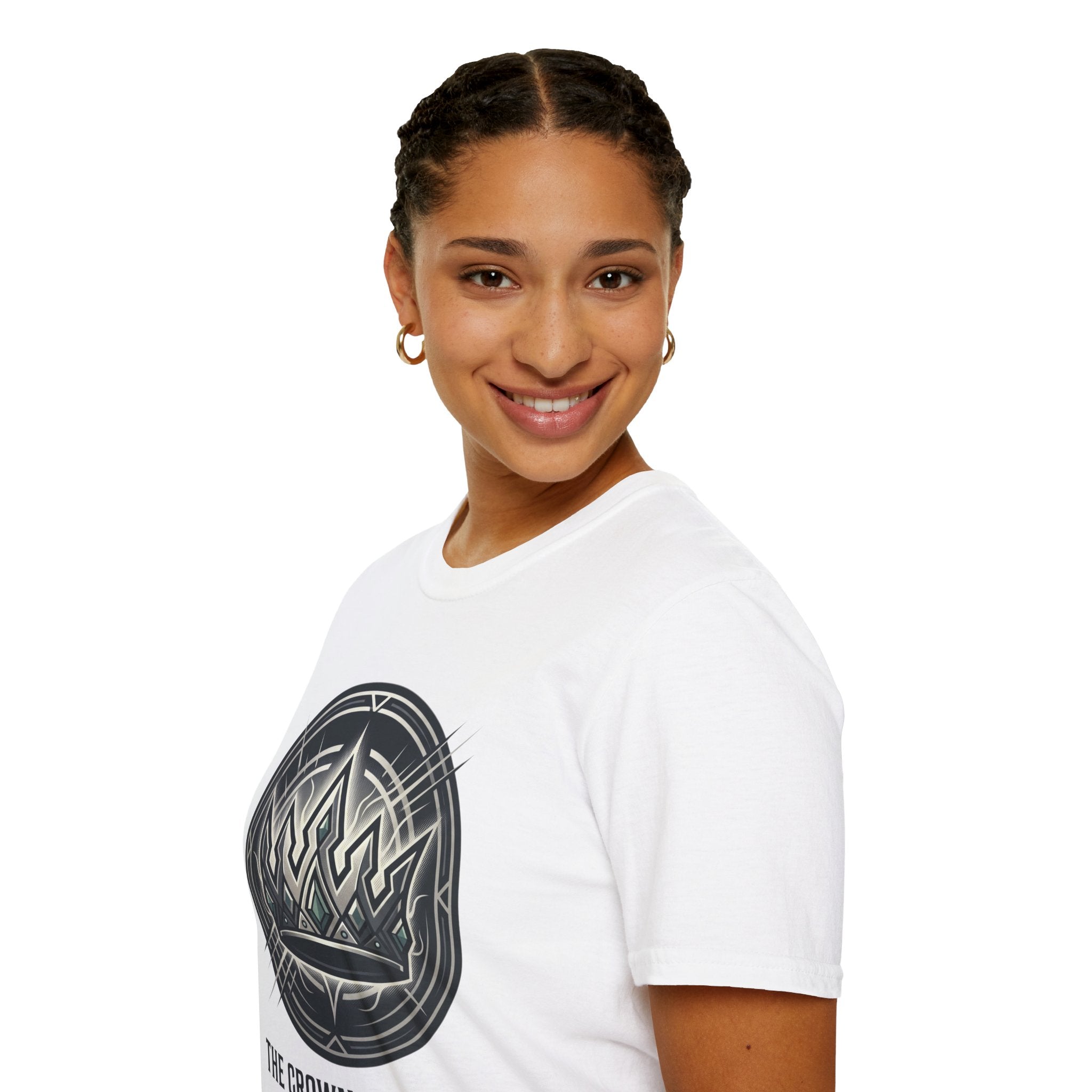 Power Runs Black PRB Crown Variant Graphic T-Shirt — The Crown Variant Emblem by Power Runs Black