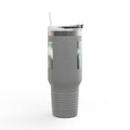 PRB The Glass Between, 40oz Insulated Travel Mug by Printify