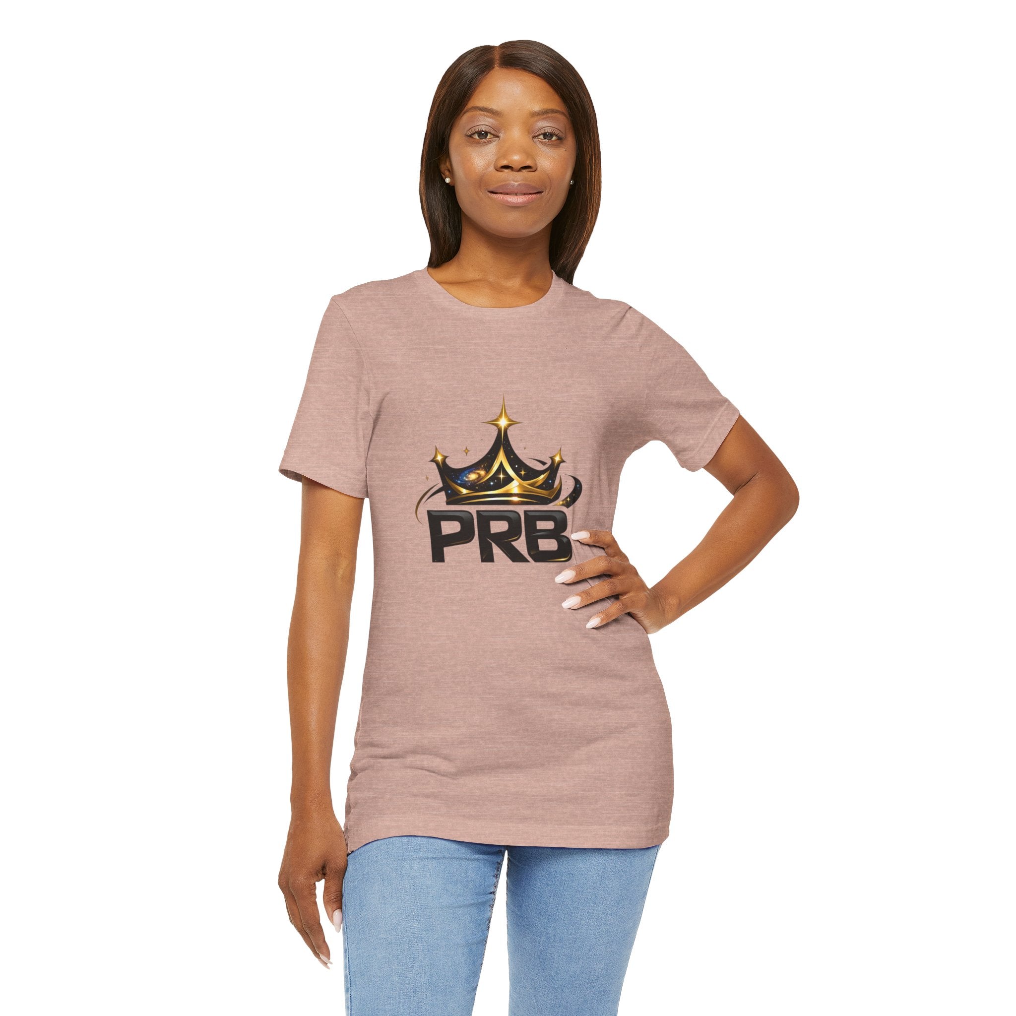PRB Crown Tee — Graphic Logo T-Shirt by Power Runs Black