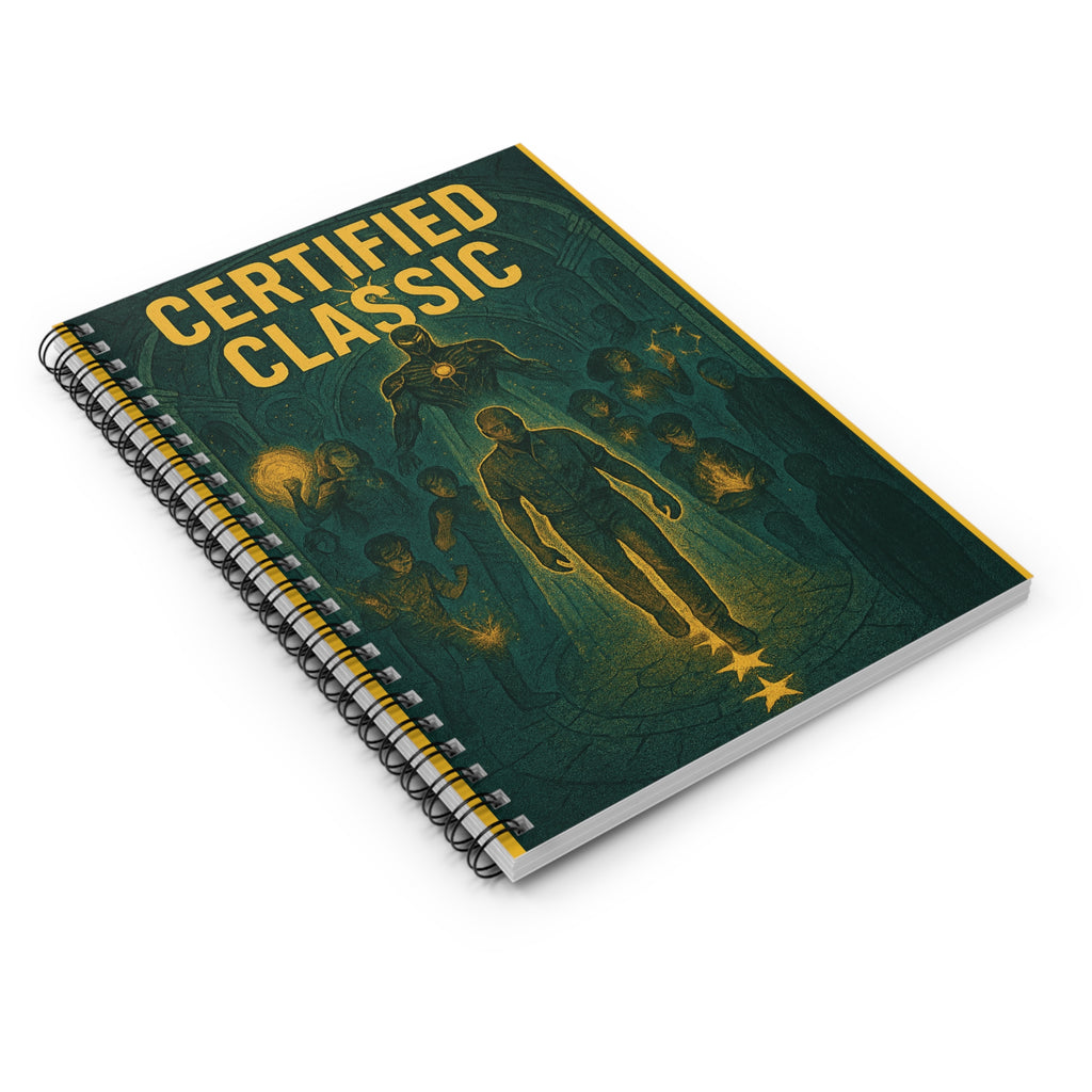 PRB Certified Classic Illustrated Spiral Journal by Power Runs Black