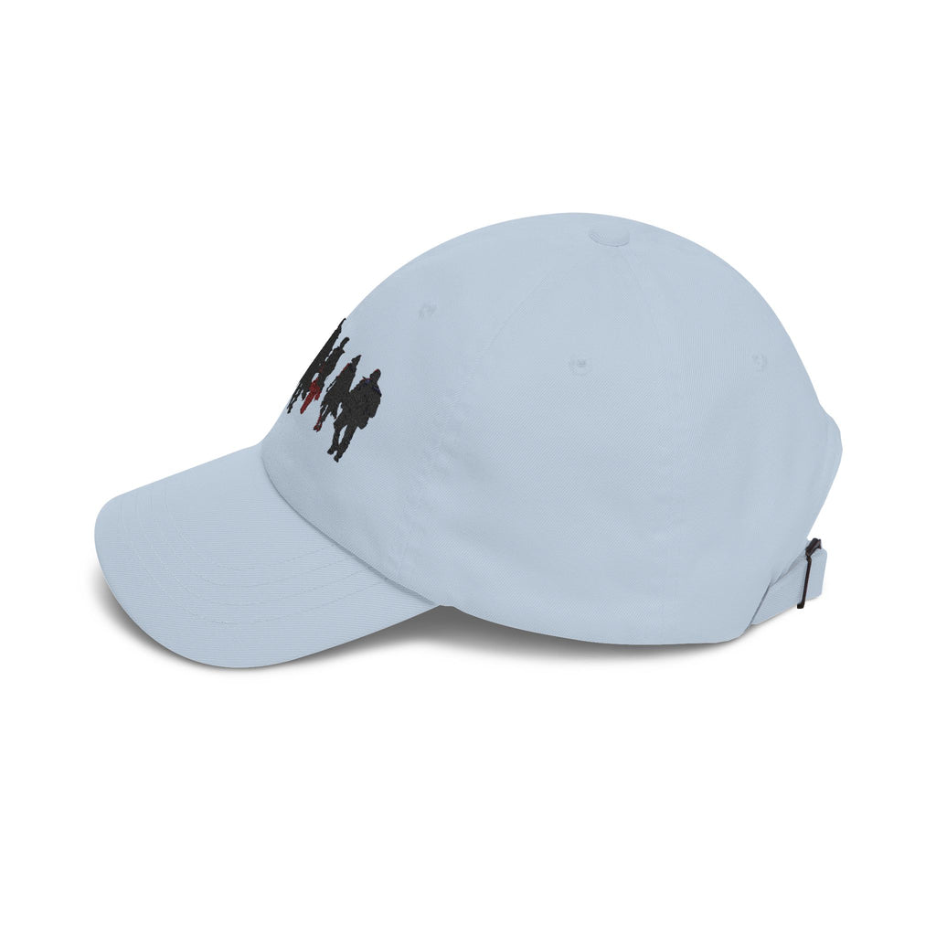 PRB The Starbound Seven Dad Cap — Silhouette Crew Walking Hat by Power Runs Black