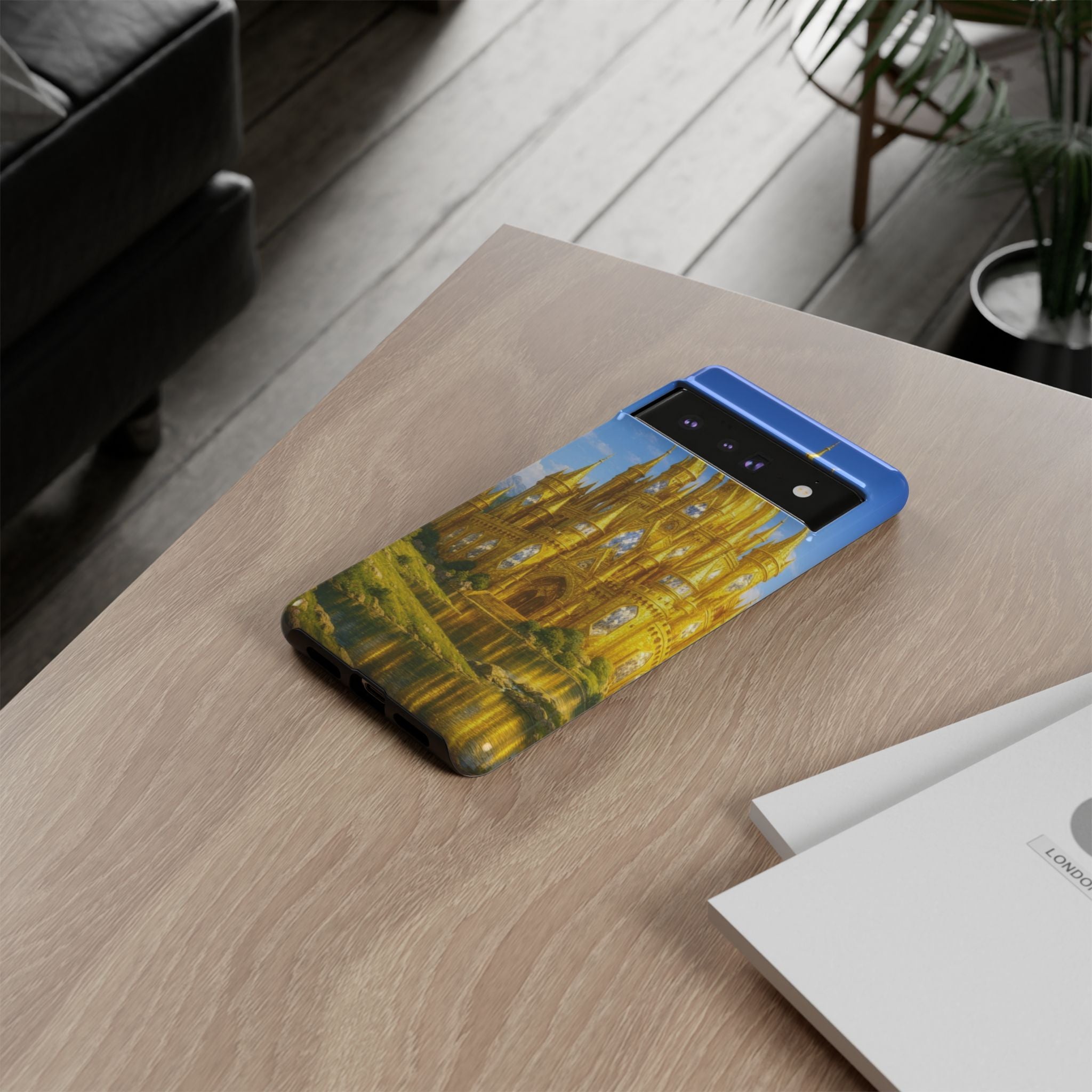 PRB Golden Castle iPhone Case | Fantasy Palace Phone Case by Printify