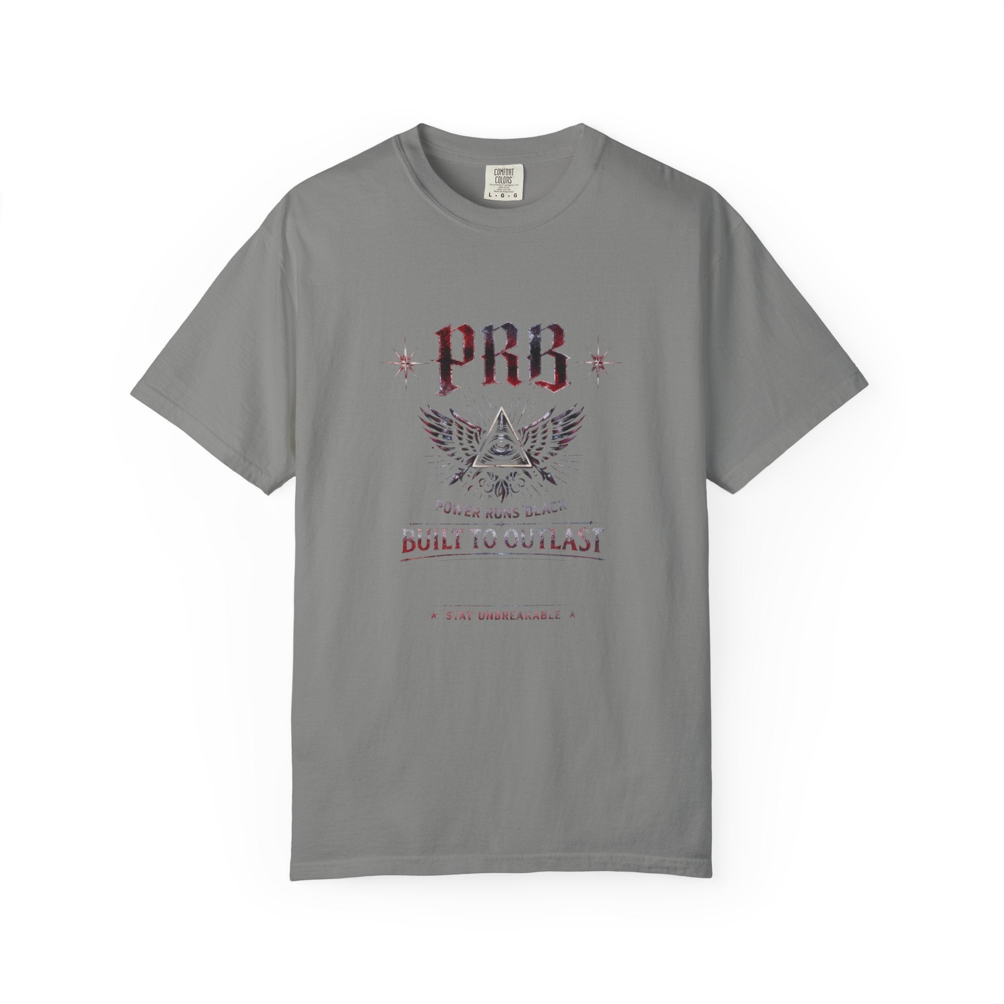 PRB Built to Outlast PRB Graphic T-Shirt by Power Runs Black