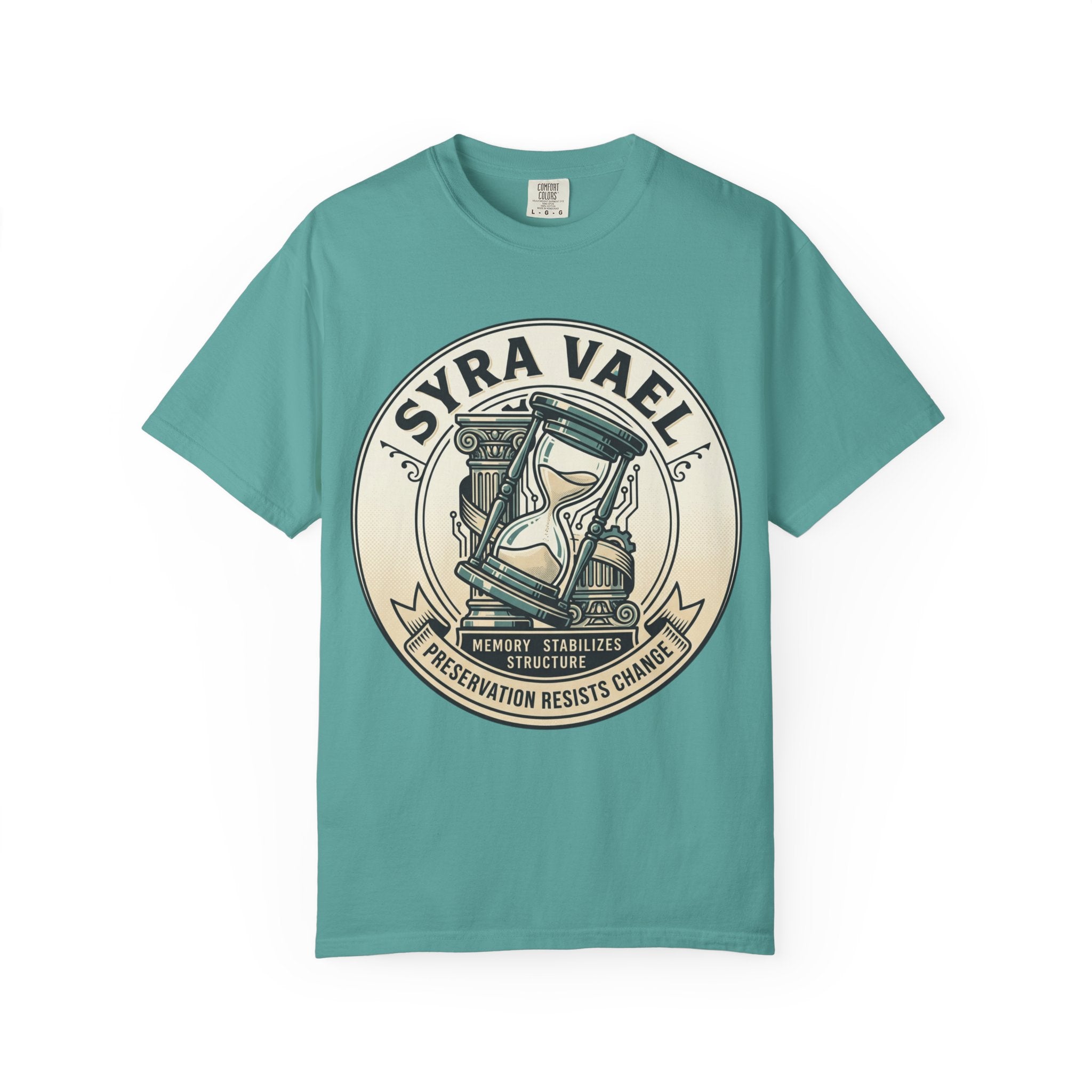 Power Runs Black PRB Syra Vael Hourglass Emblem T-Shirt by Power Runs Black