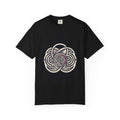 Power Runs Black PRB Thalen Rook Celtic Knot Graphic T-Shirt — "He stared too long..." Quote Tee by Printify