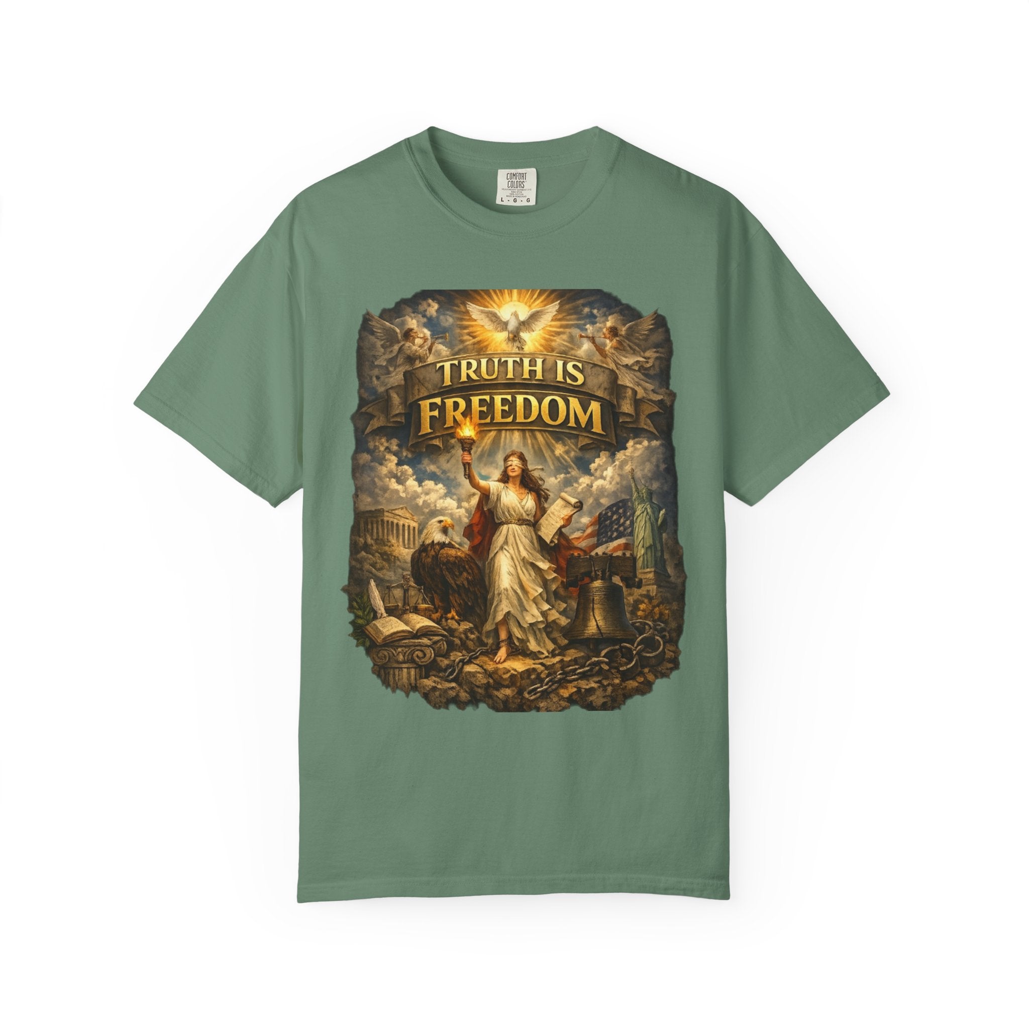 PRB Truth Is Freedom Graphic T-Shirt by Power Runs Black