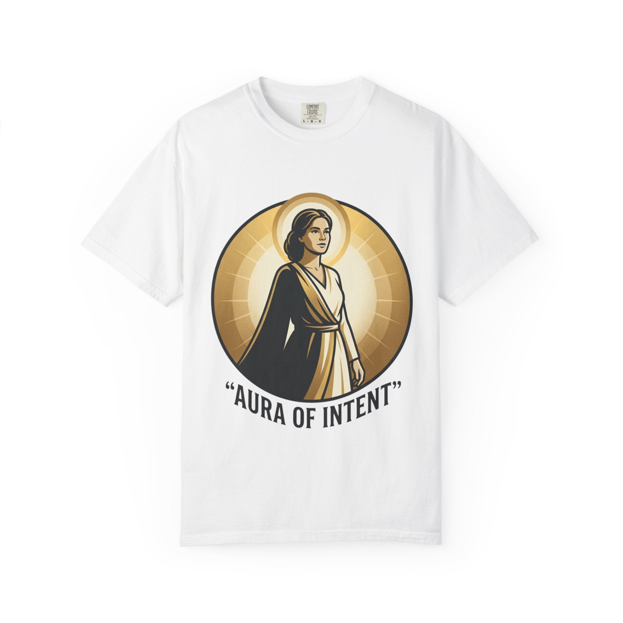 Power Runs Black Aura of Intent T-Shirt by Power Runs Black