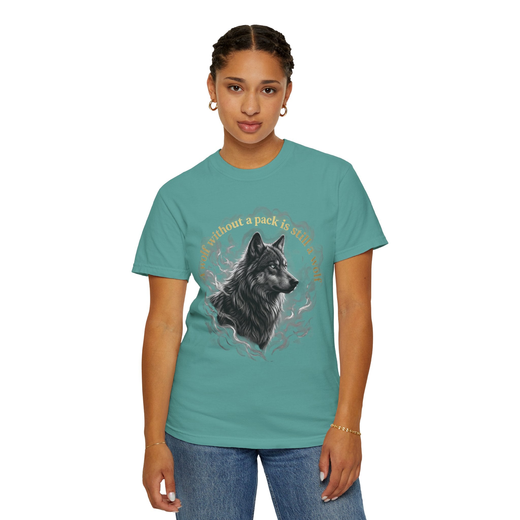 PRB Wolf Portrait T-Shirt — "You’ll Shoot Your Eye Out" Vintage Graphic Tee by Printify