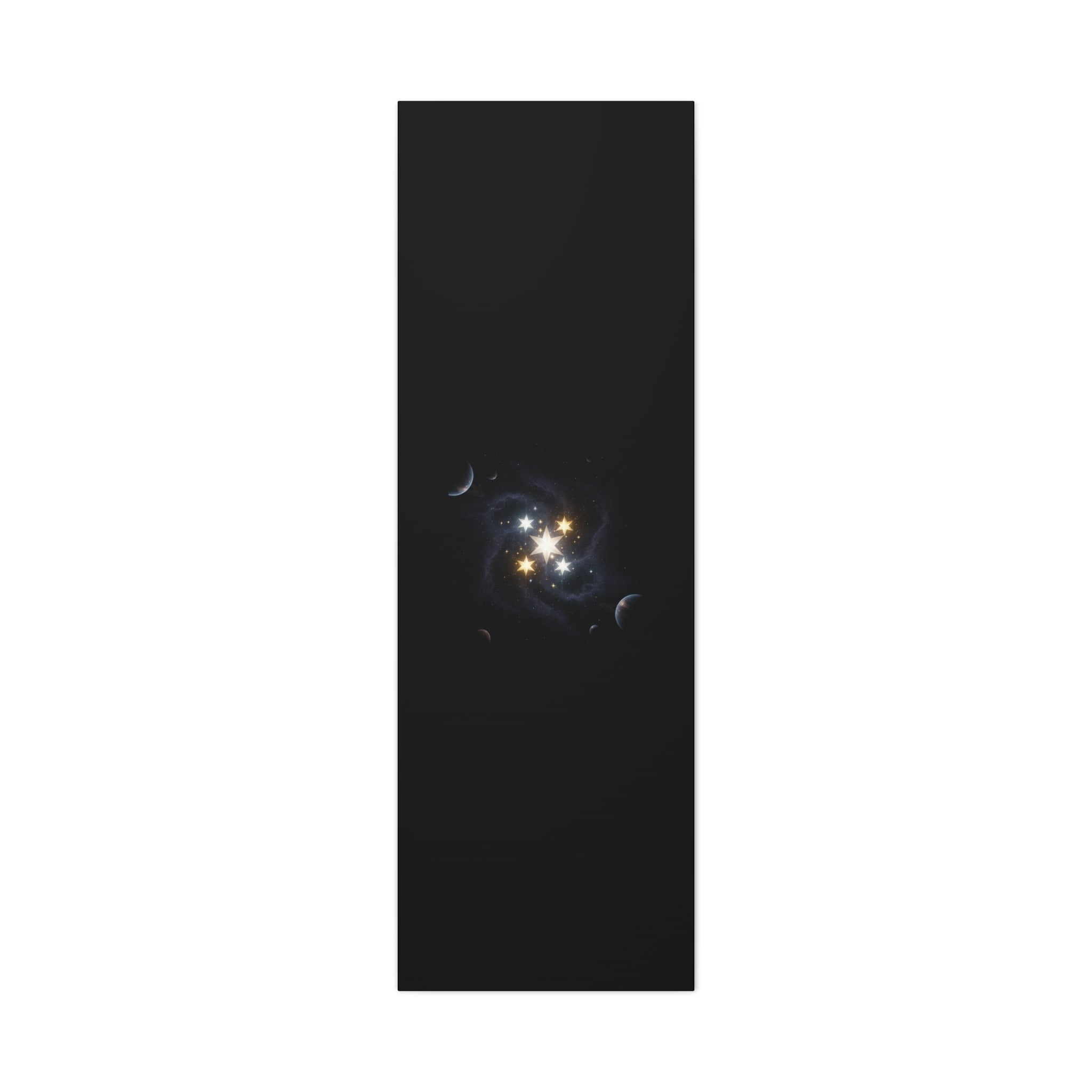 PRB Celestial Star Cluster Matte Canvas Print — Cosmic Planets Wall Art by Printify