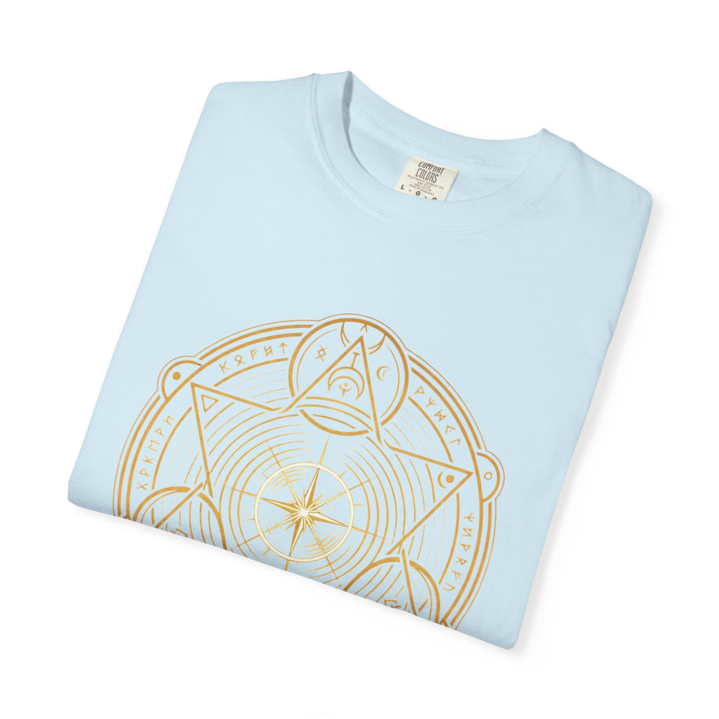 Power Runs Black PRB — Veyra Kain Geometric Sigil Tee with “Too Much Becomes Ruin” Graphic T-Shirt by Power Runs Black