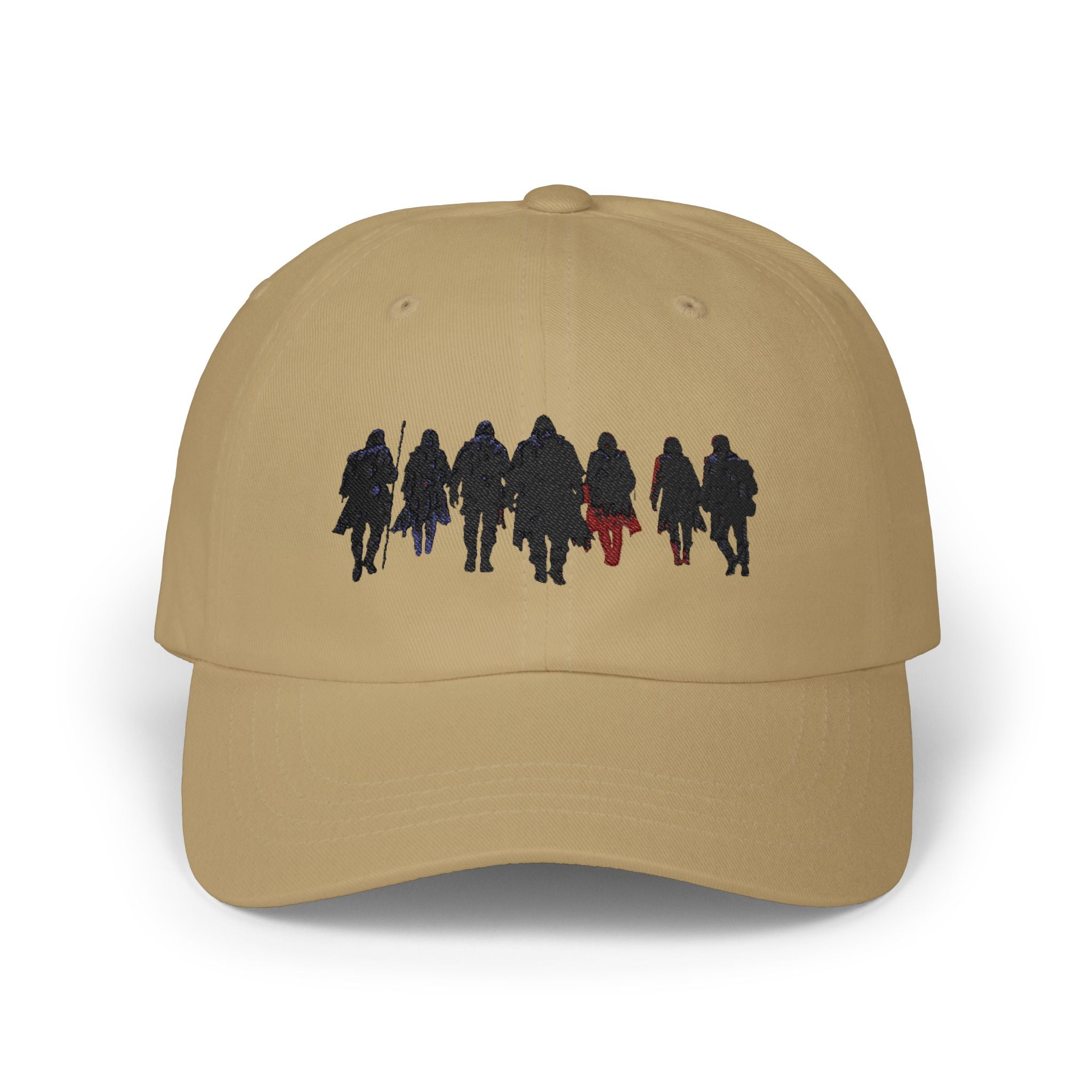 PRB The Starbound Seven Dad Cap — Silhouette Crew Walking Hat by Power Runs Black