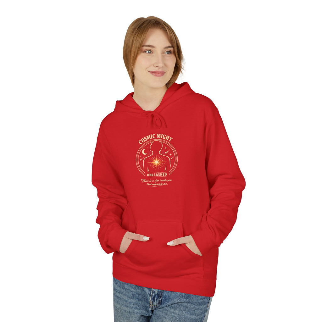 PRB Starforged Flex Cosmic Might Unleashed Hoodie — Unleashed Starburst Graphic Pullover by Power Runs Black