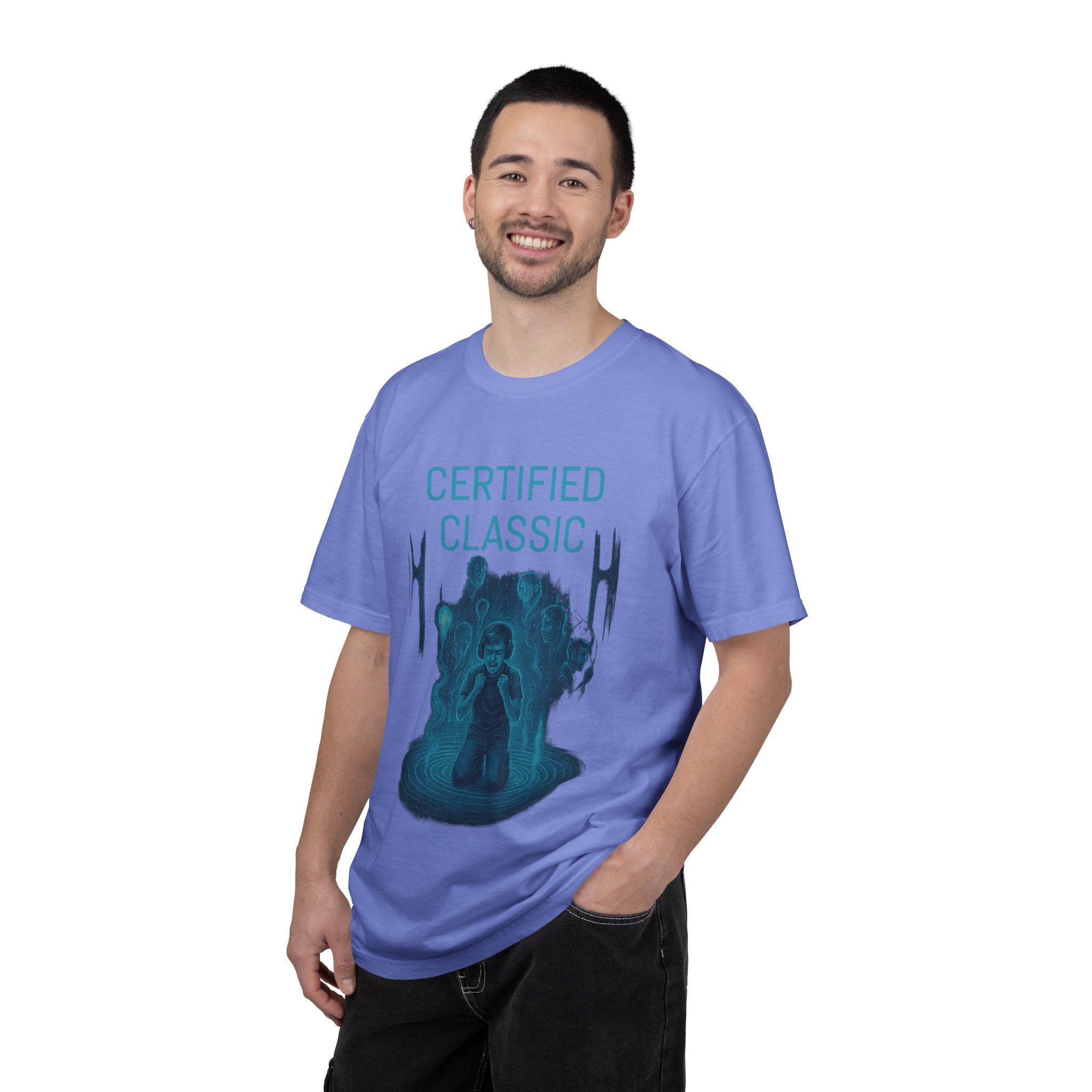 PRB Certified Classic T-Shirt – Retro Sci‑Fi Graphic Tee by Power Runs Black