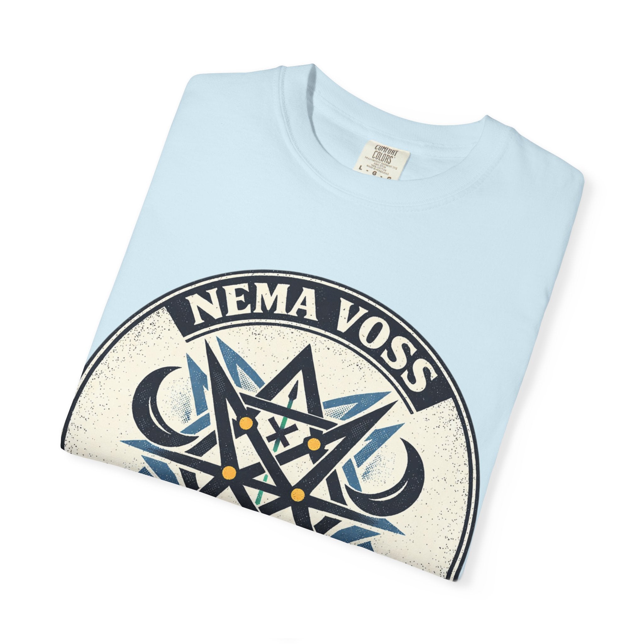Power Runs Black PRB Nema Voss 'Doubt Splits the Pattern' Graphic T-Shirt by Power Runs Black