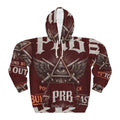 PRB Built to Outlast Hoodie - Power Runs Black Graphic Pullover by Power Runs Black