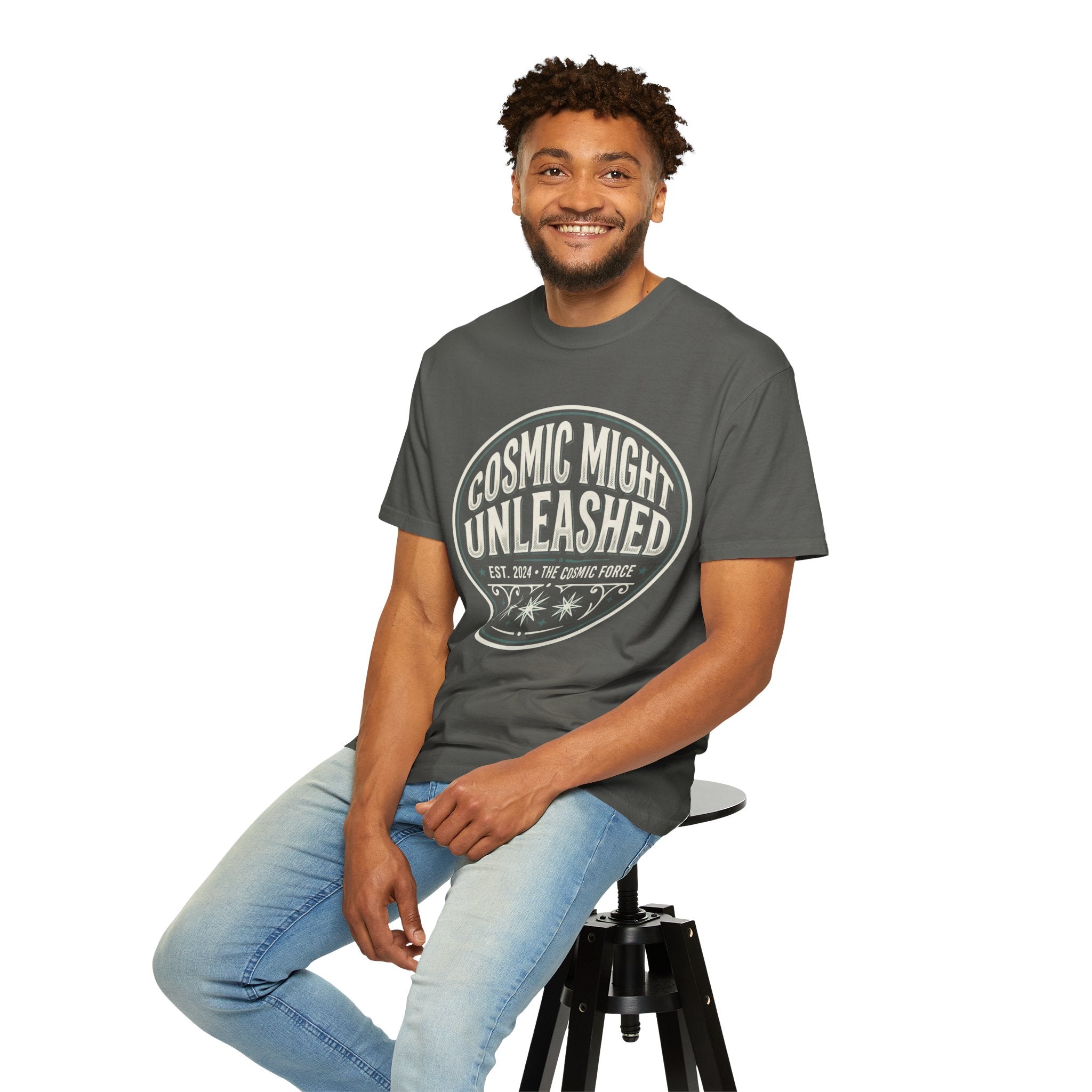 PRB Starforged Flex Cosmic Might Unleashed T-Shirt by Power Runs Black