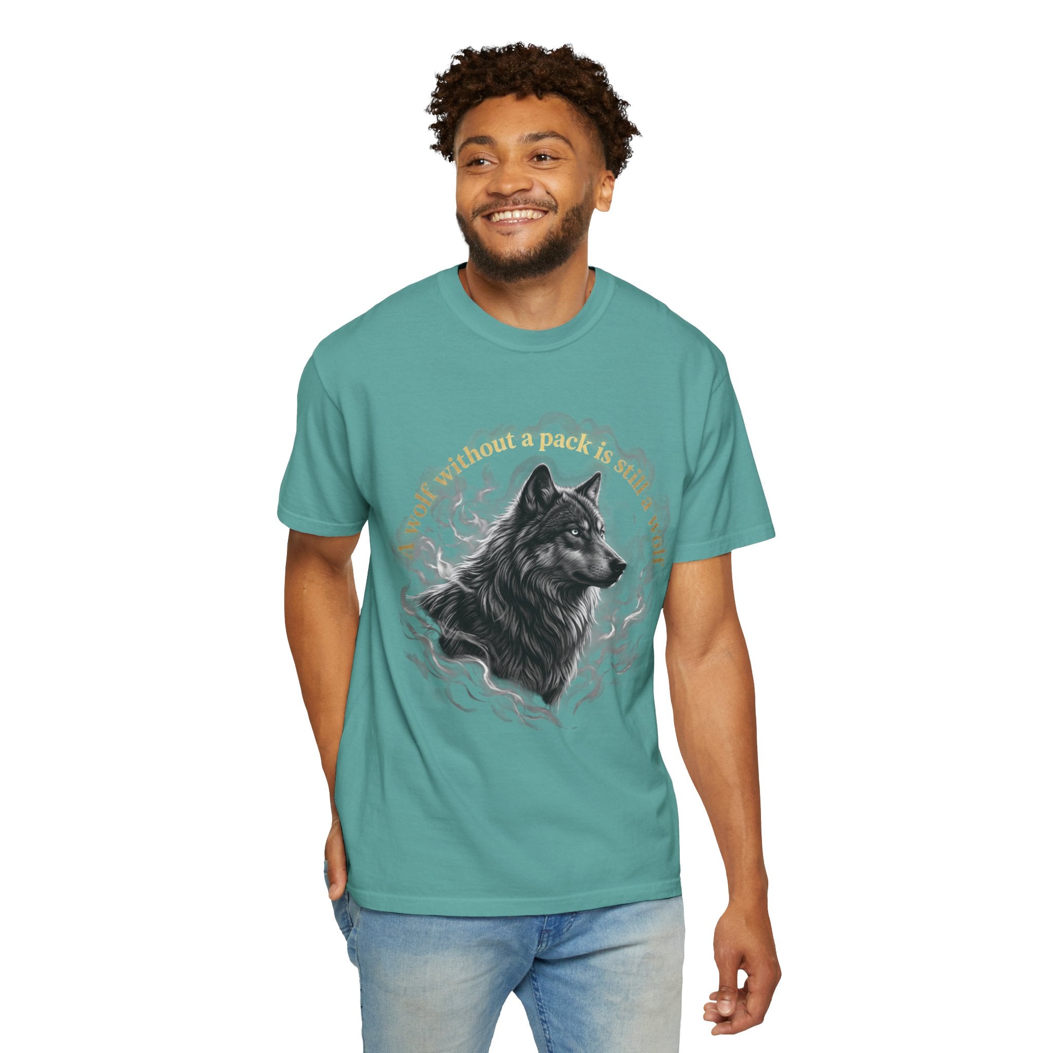 PRB Wolf Portrait T-Shirt — "You’ll Shoot Your Eye Out" Vintage Graphic Tee by Printify