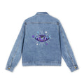 PRB Cosmic All-Seeing Eye Denim Men's Jacket | Space, Stars, Moon by Printify
