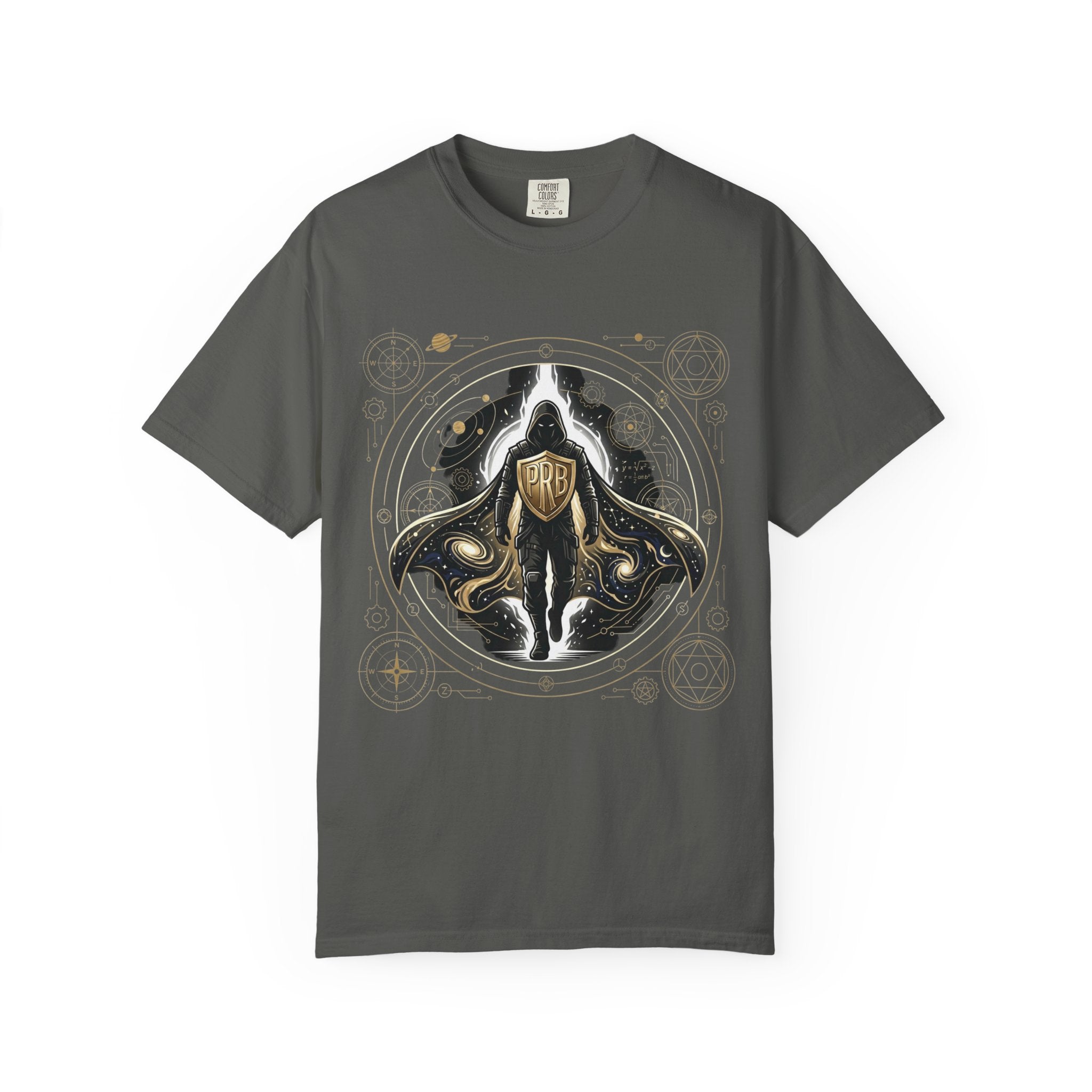 PRB Manta Ray Crest T-Shirt | Ornate Nautical Illustration by Printify