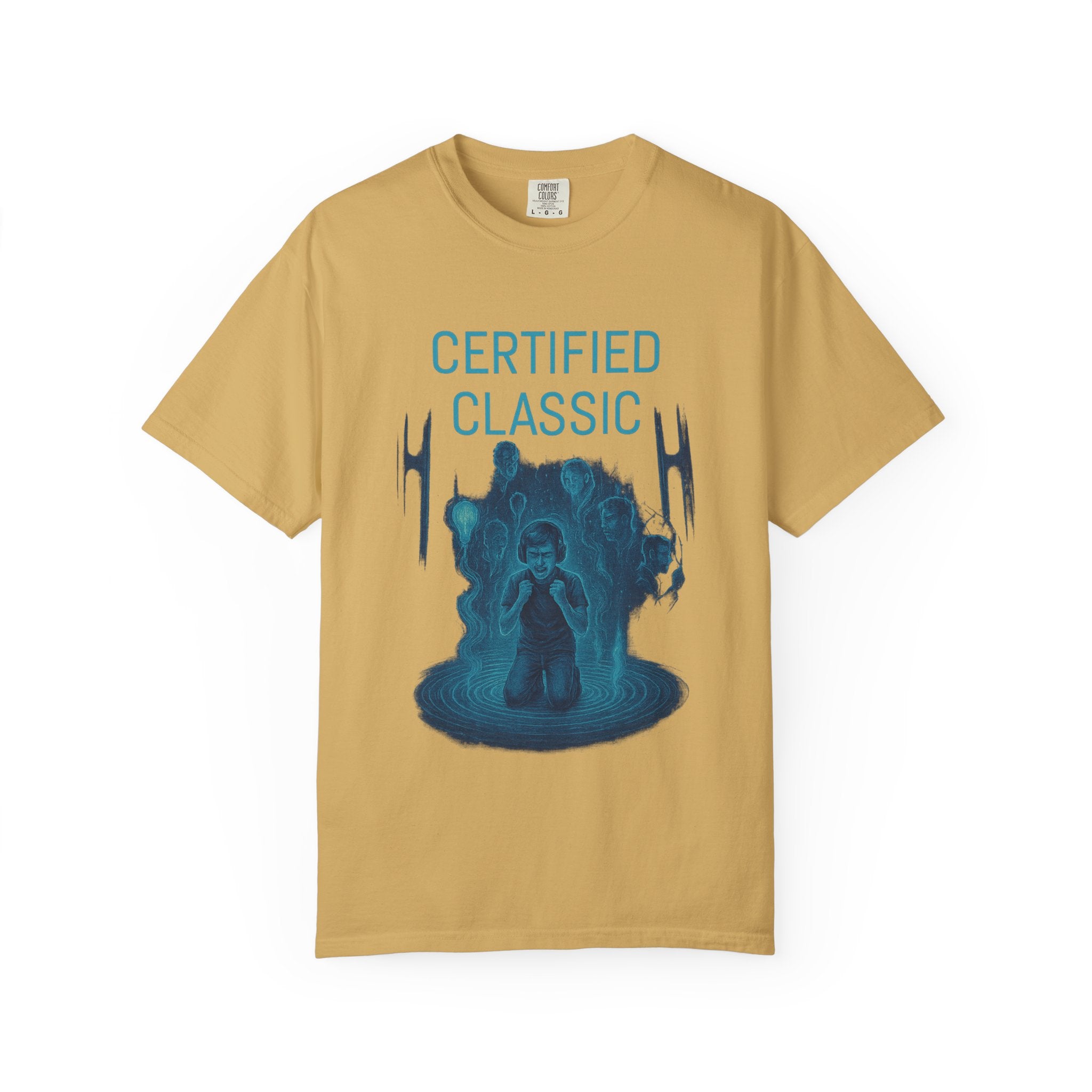 PRB Certified Classic T-Shirt – Retro Sci‑Fi Graphic Tee by Power Runs Black