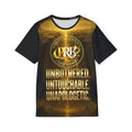 Pretty Rich Bitch The Collection by PRB Unbothered Untouchable Unapologetic Sports Jersey by Power Runs Black