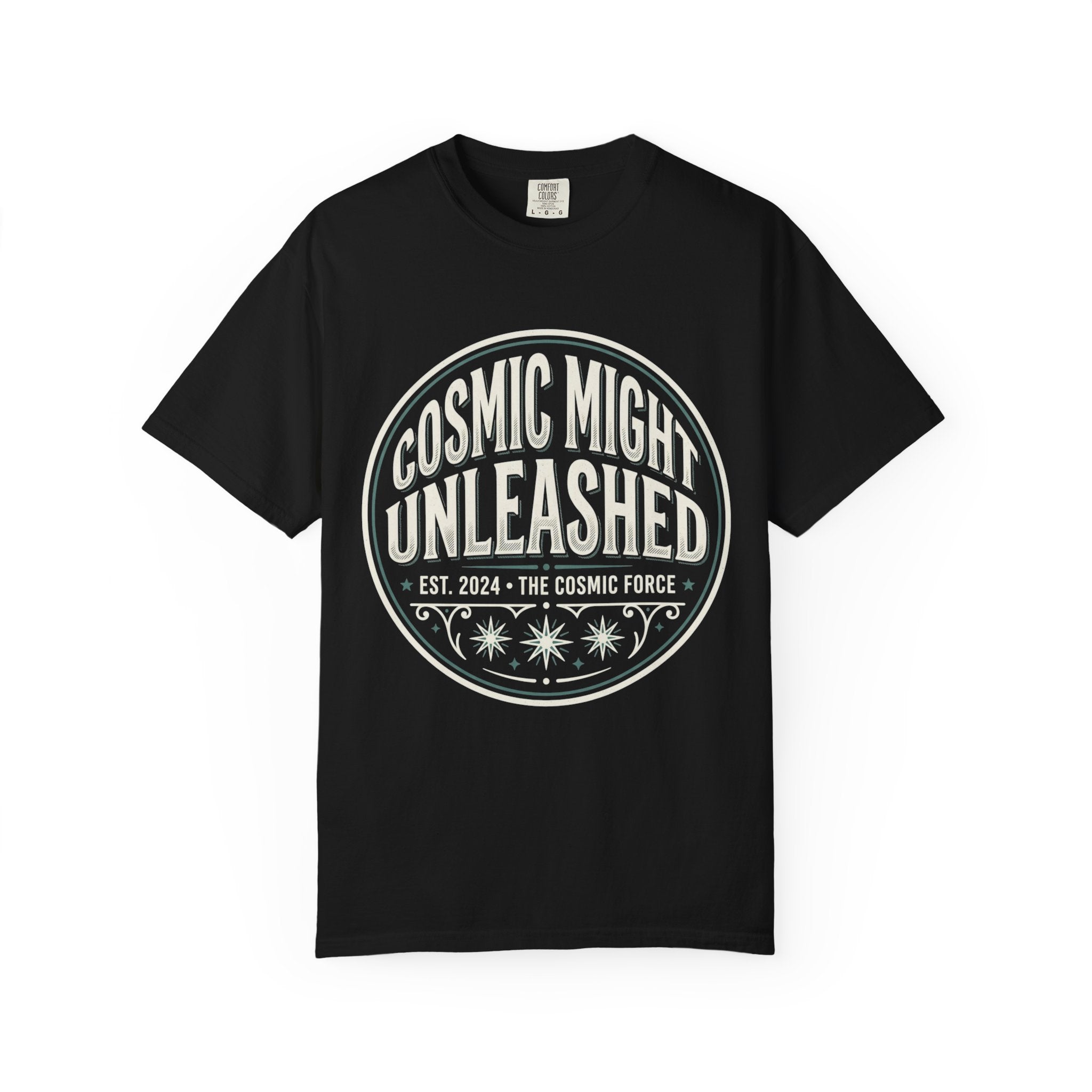 PRB Starforged Flex Cosmic Might Unleashed T-Shirt by Power Runs Black
