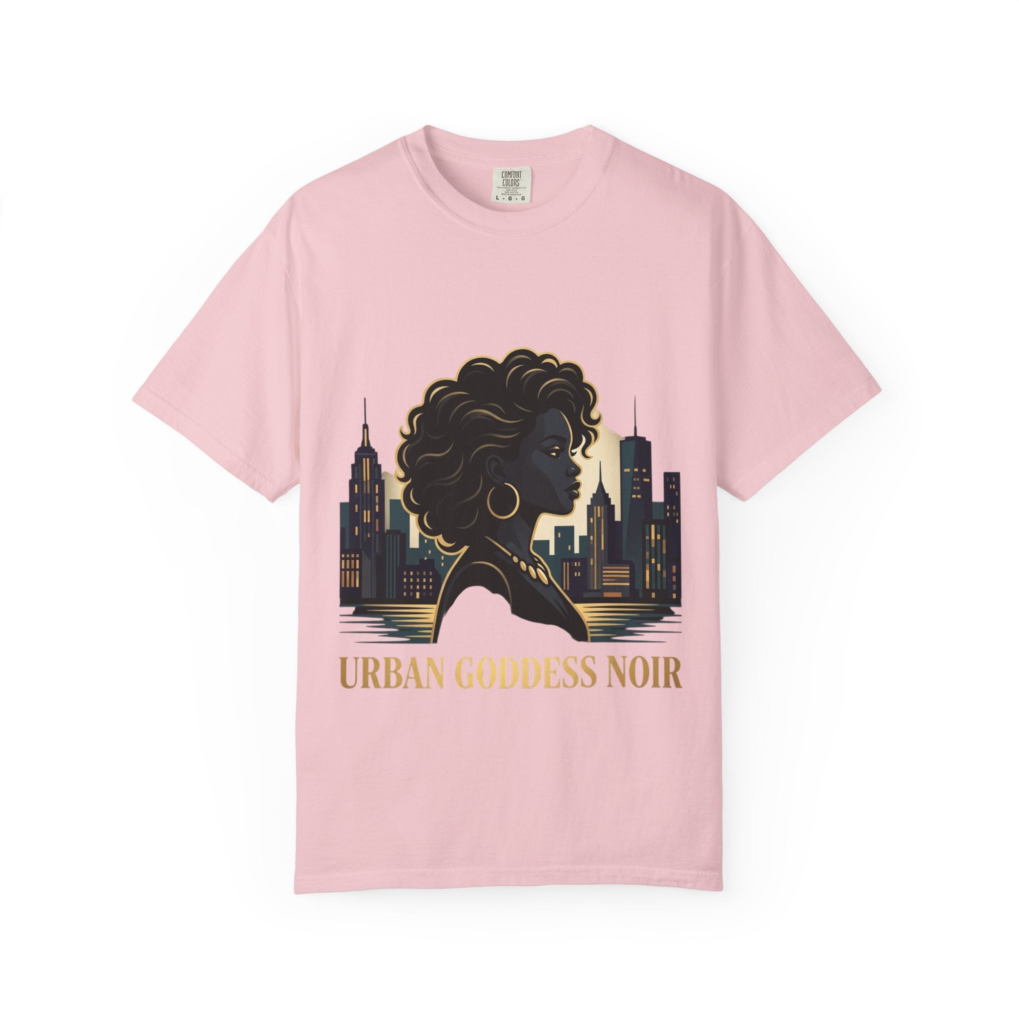Pretty Rich Bitch The Collection by PRB Urban Goddess Noir T-Shirt — "Urban Goddess Noir" Graphic Tee by Power Runs Black