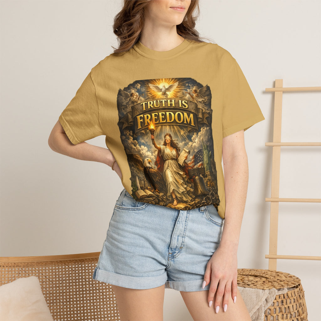 PRB Truth Is Freedom Graphic T-Shirt by Power Runs Black